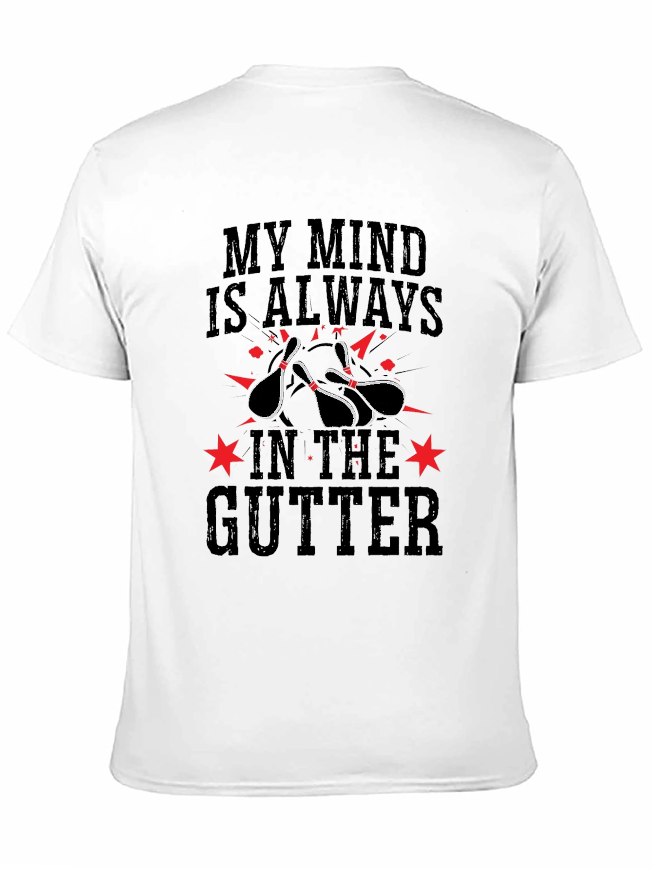 Mind In The Gutter Bowling T-Shirt