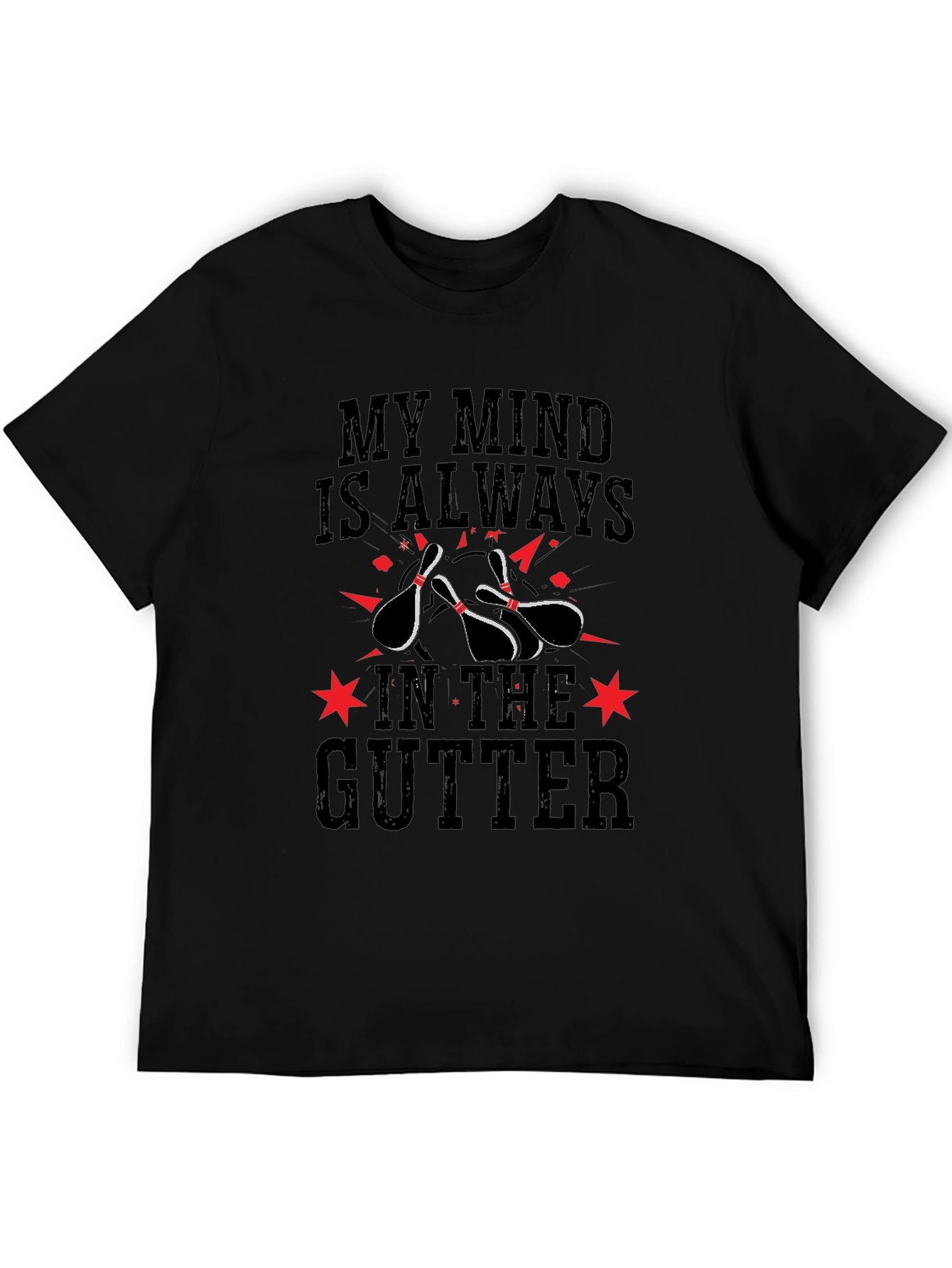 Mind In The Gutter Bowling T-Shirt