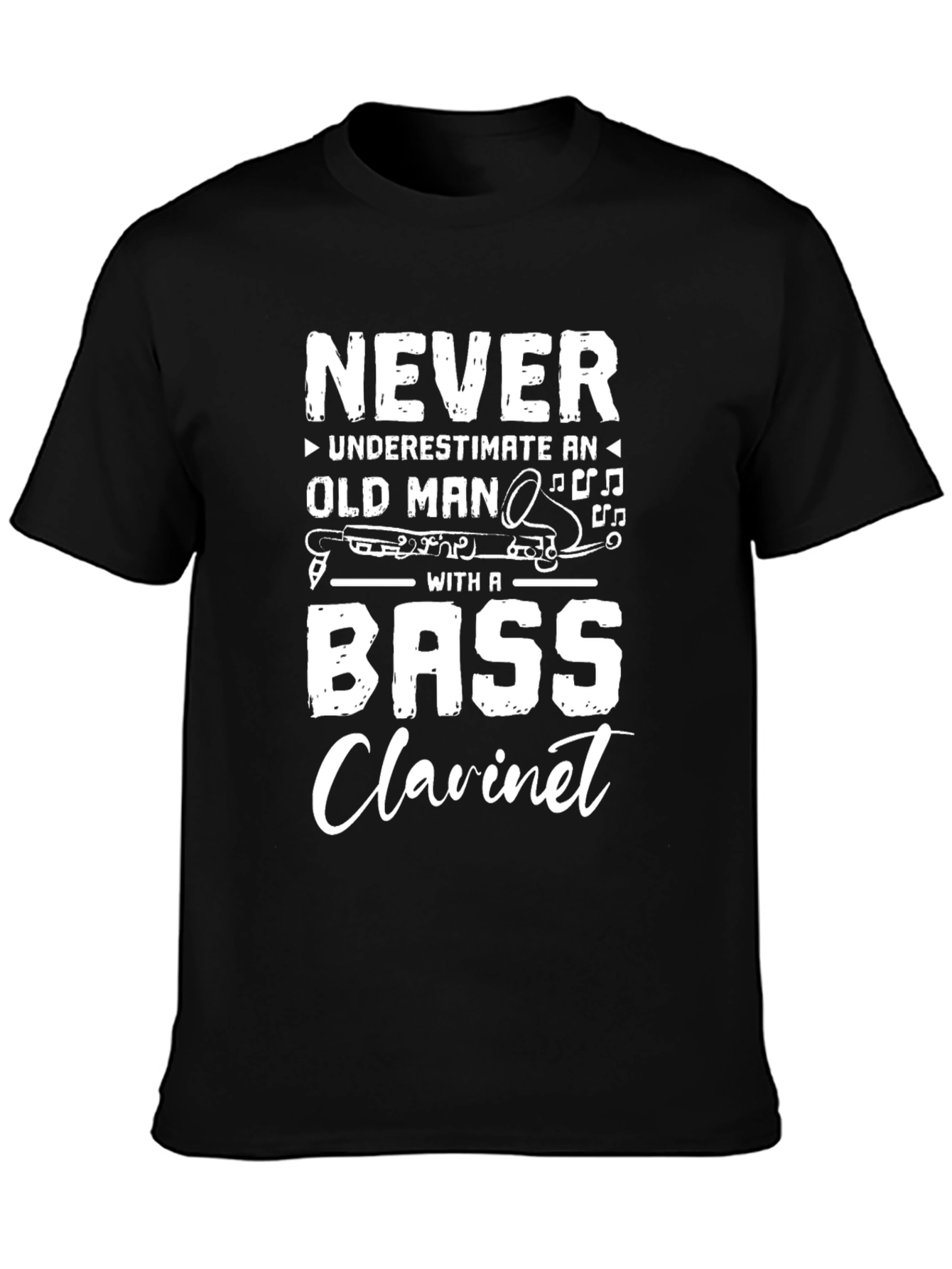 Bass Clarinet Old Man T-Shirt