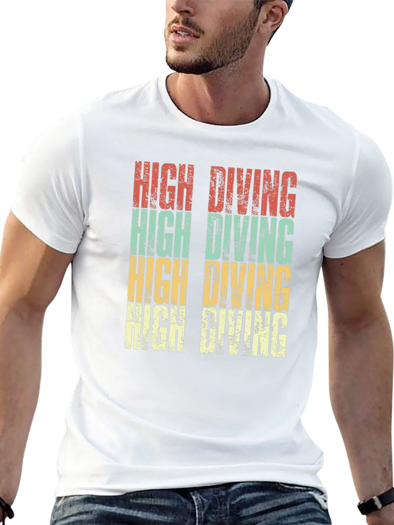 High Diving Retro T-Shirt