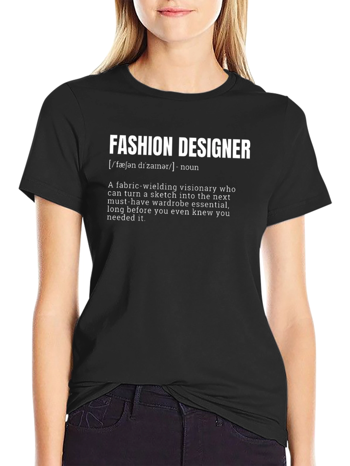 Fashion Designer Definition T-Shirt