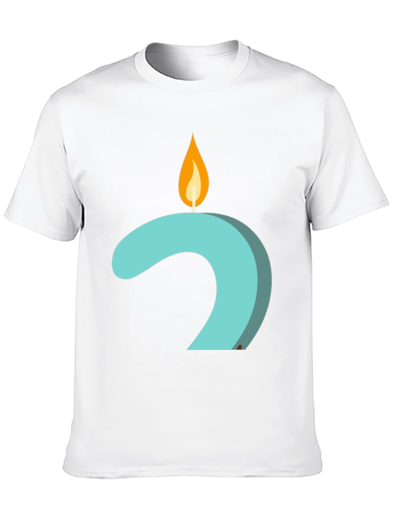Candle Number 2 Graphic Tee - Black