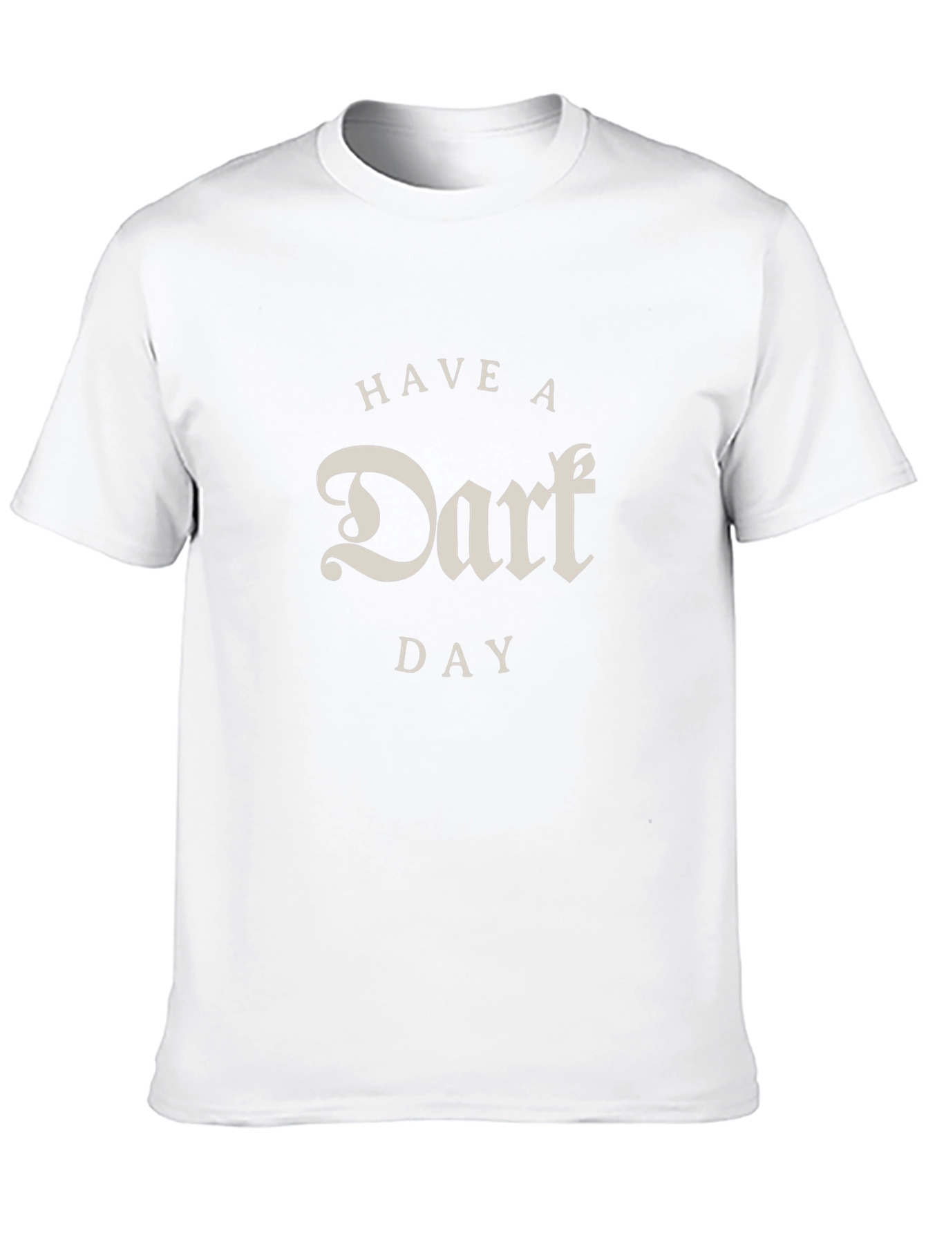Have a Darf Day Black Graphic Tee