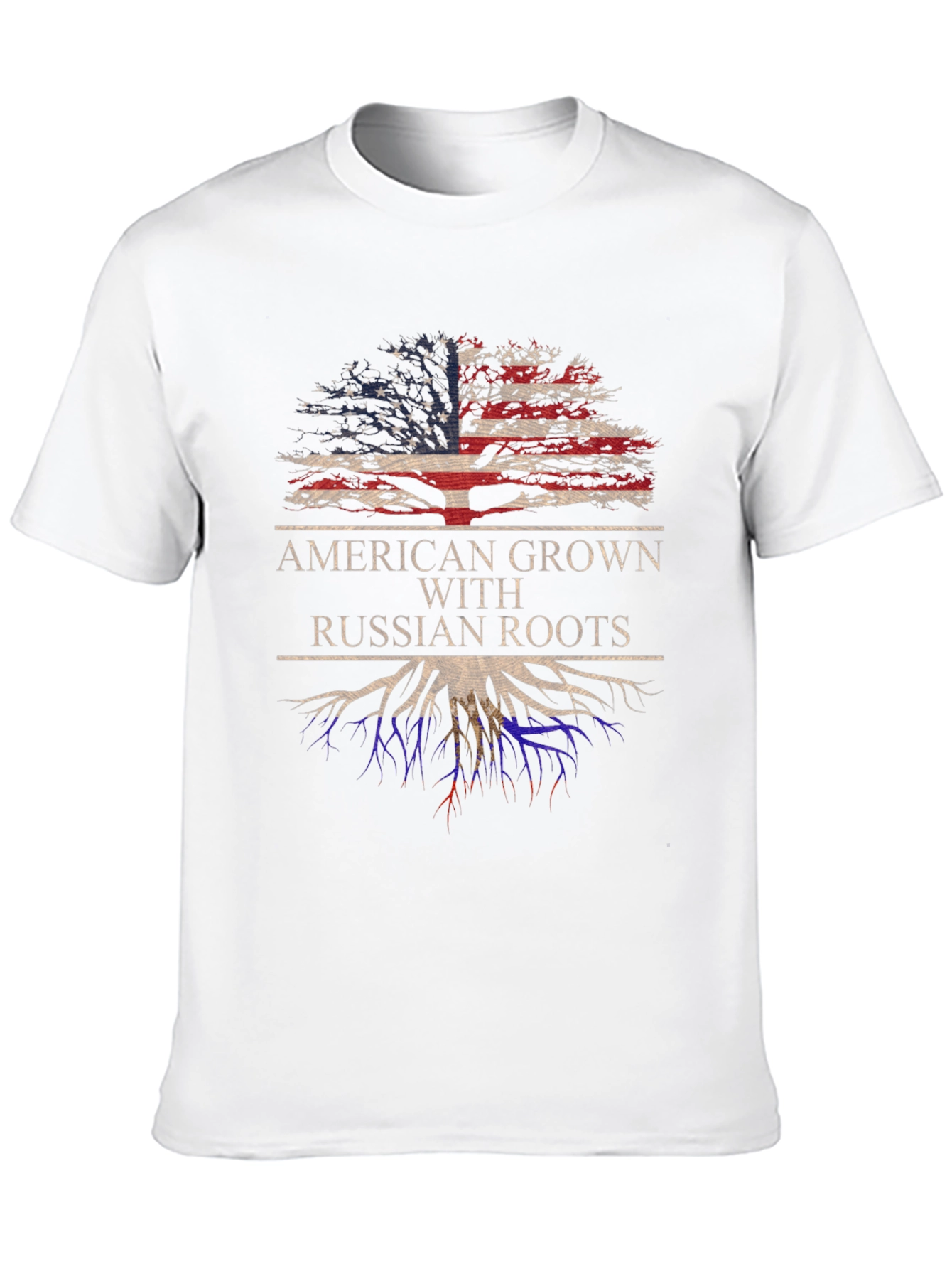 American Grown with Russian Roots T-Shirt