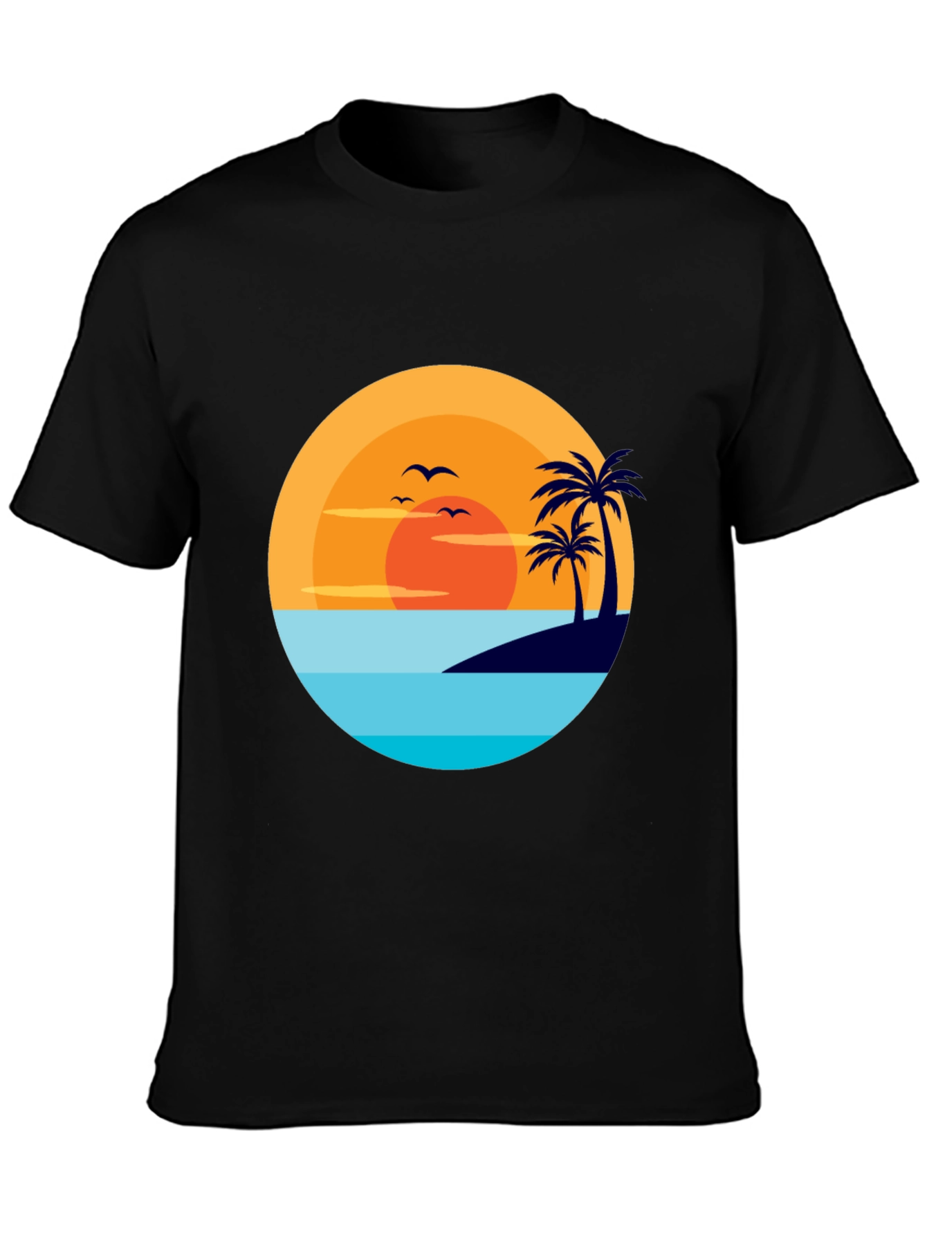Tropical Sunset Graphic Tee
