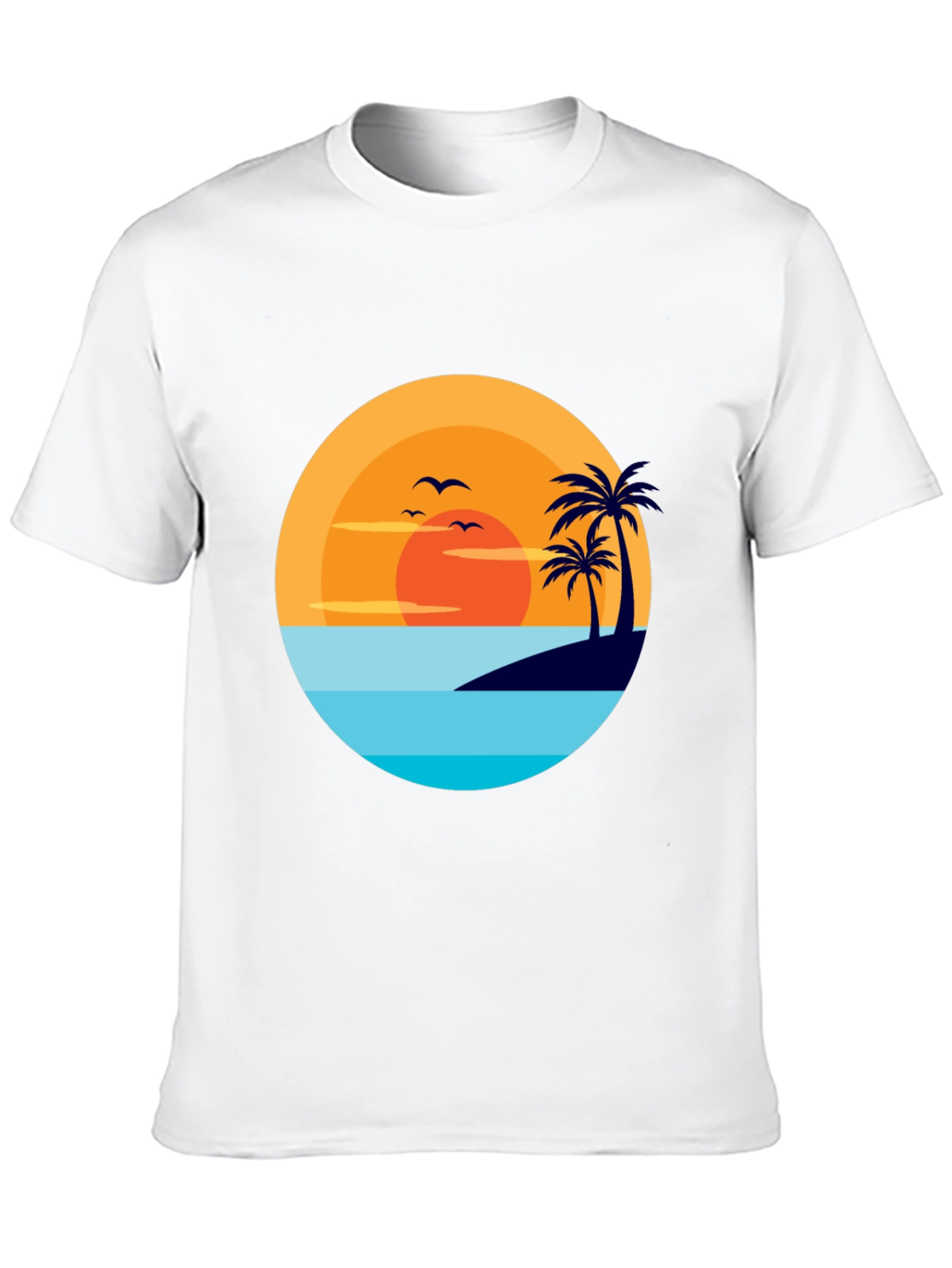 Tropical Sunset Graphic Tee