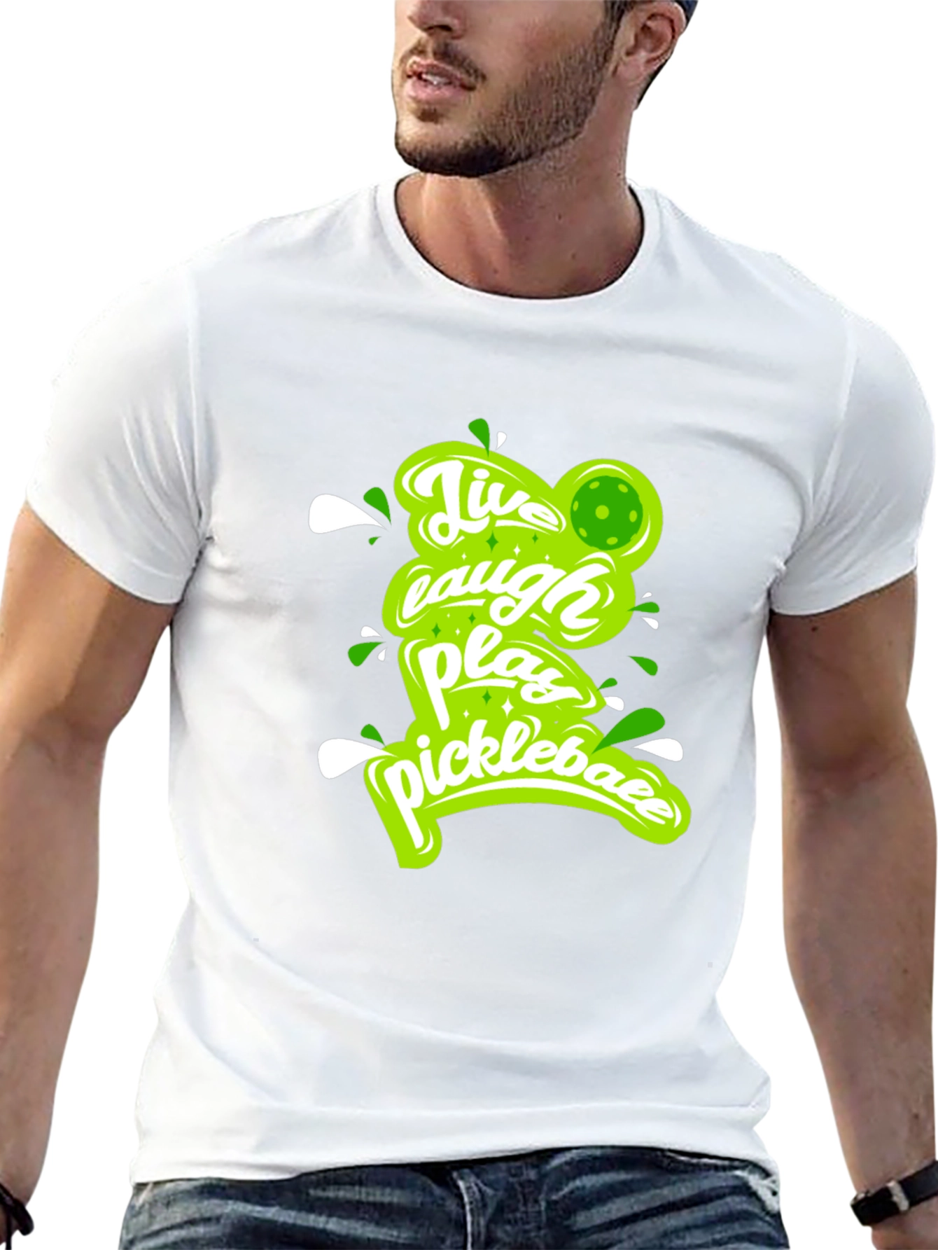 Live Laugh Play Pickleball T-Shirt