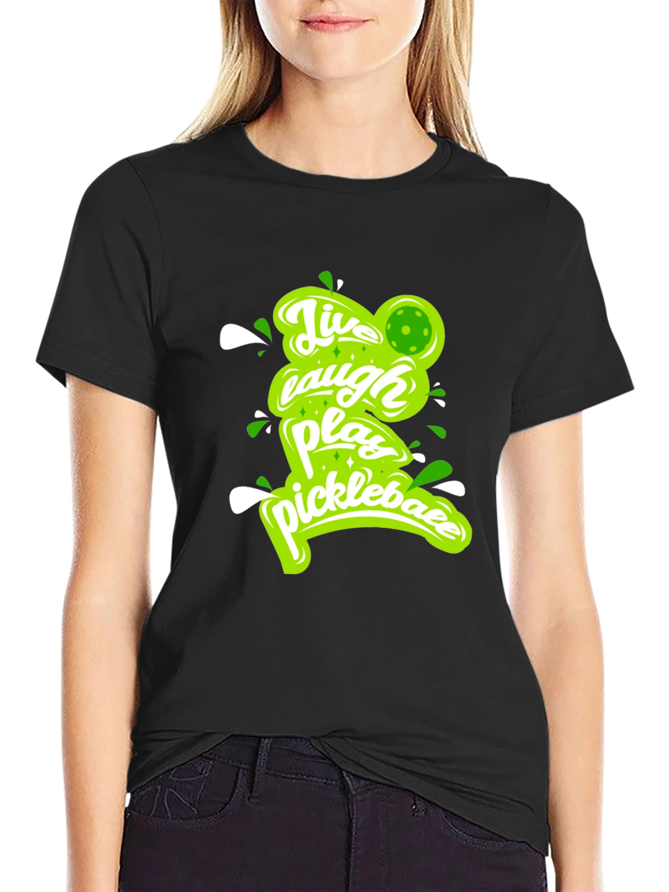 Live Laugh Play Pickleball T-Shirt