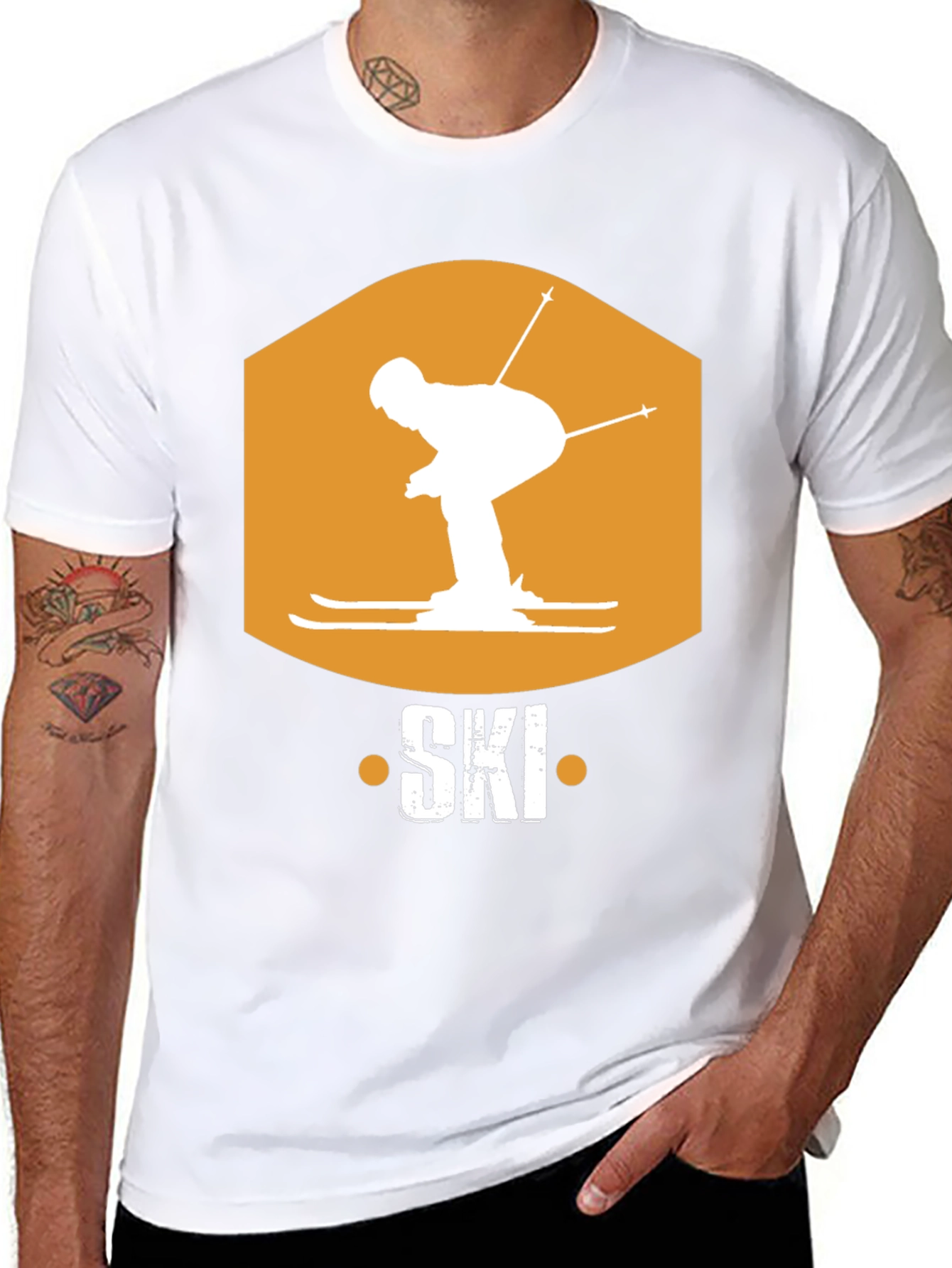 Ski T-Shirt: Retro Winter Sports Tee