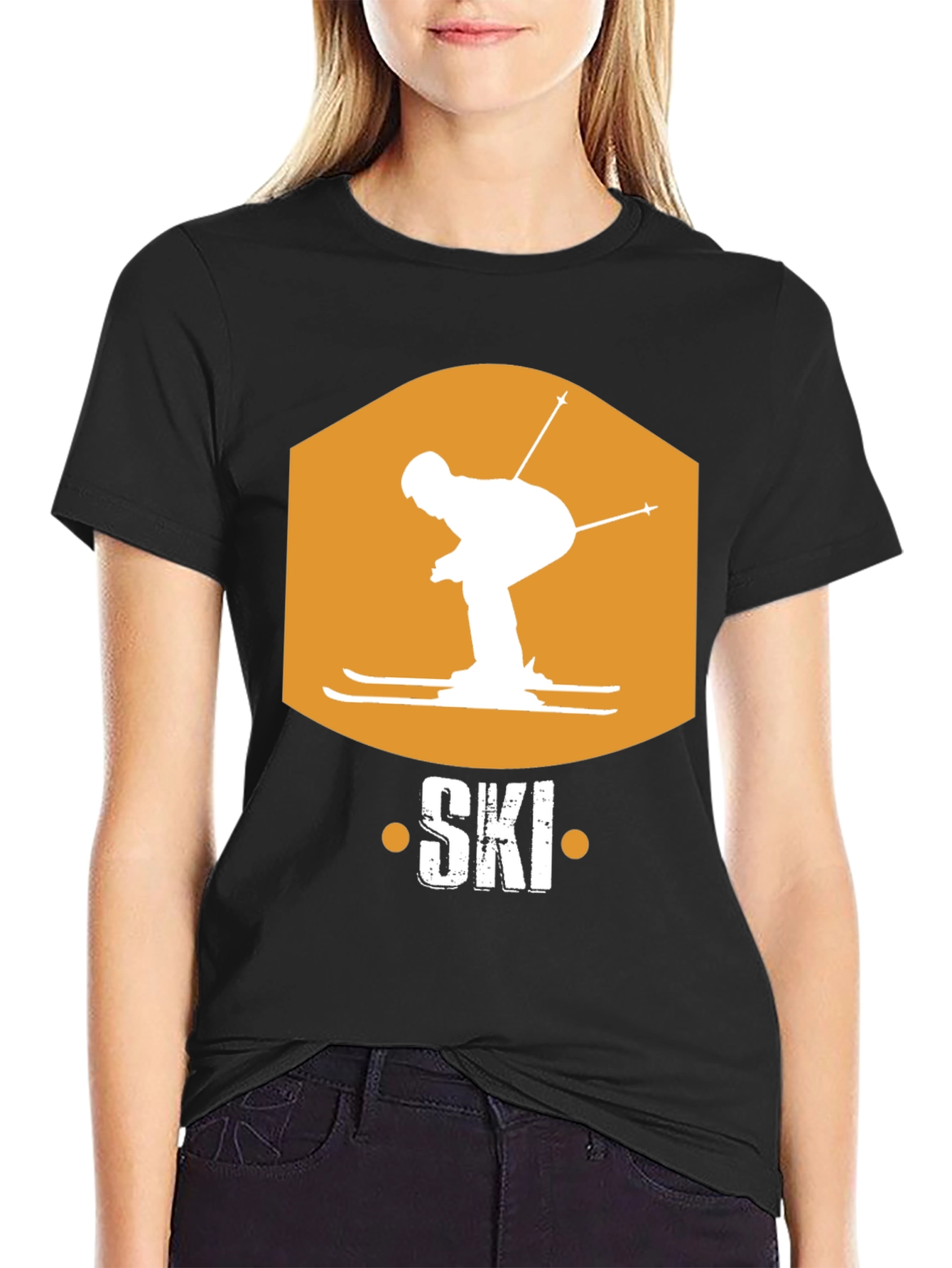 Ski T-Shirt: Retro Winter Sports Tee