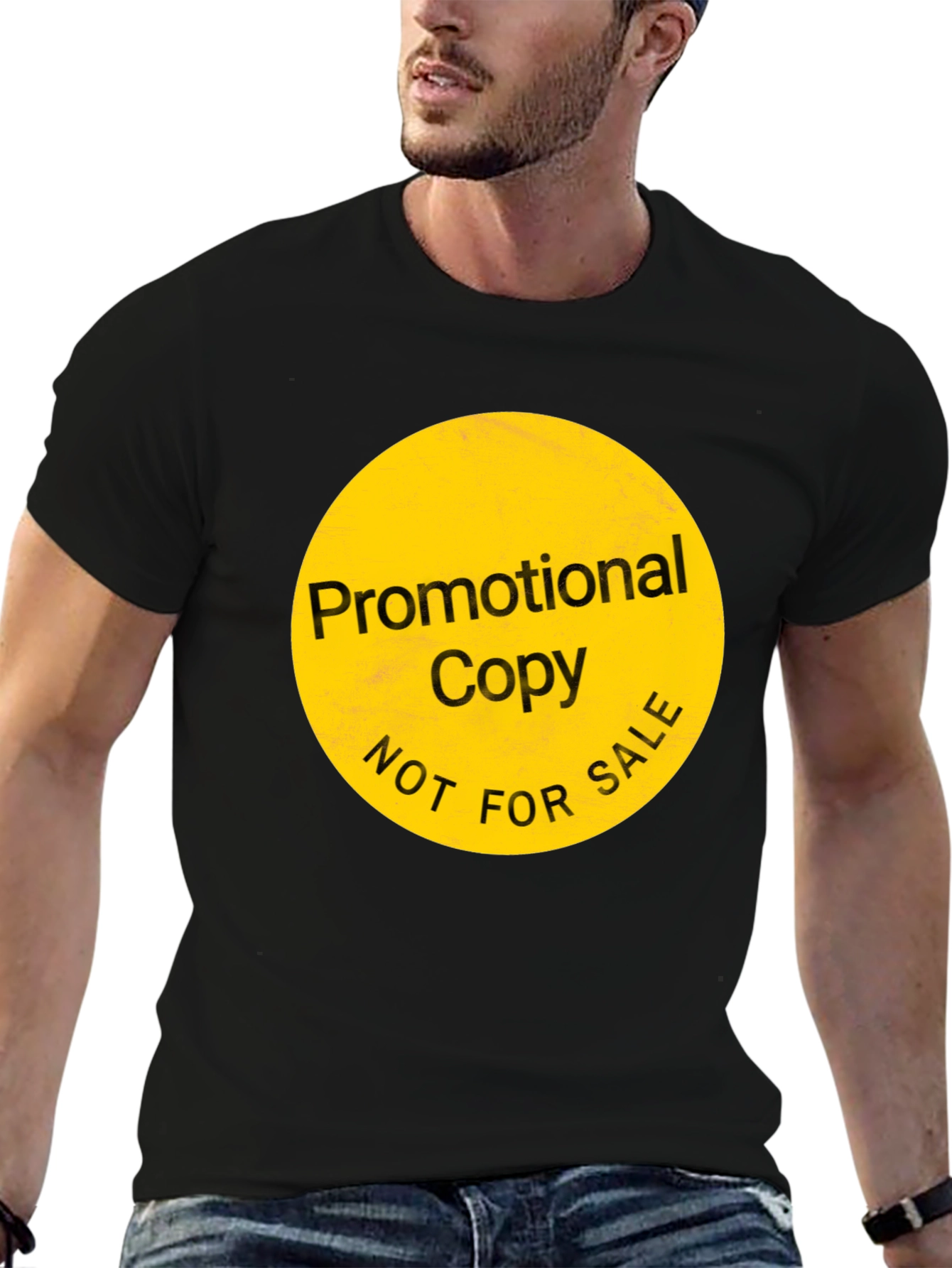Promotional Copy Crew Neck T-Shirt - Black