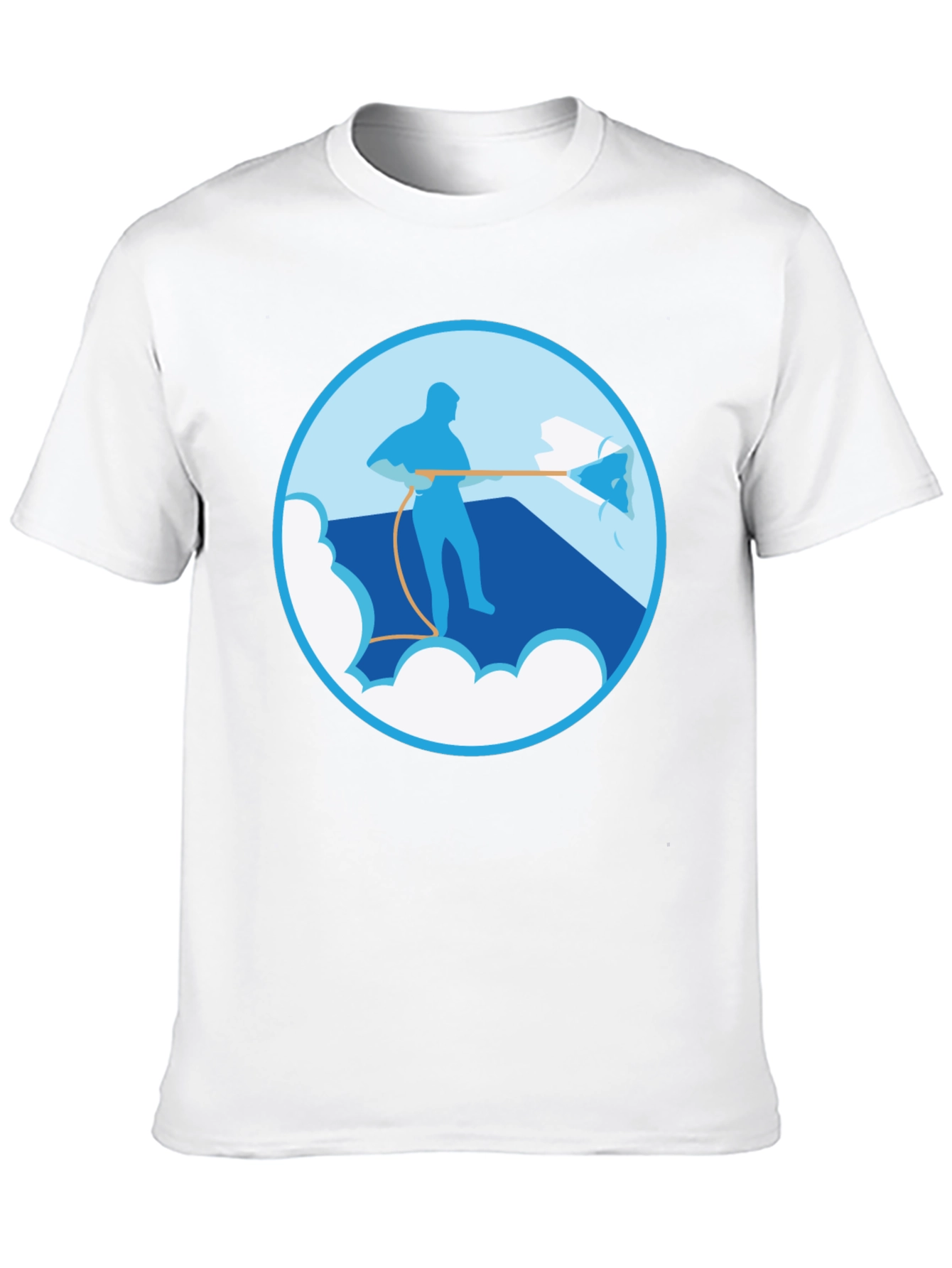 Power Wash Graphic Tee - Black Cotton Blend