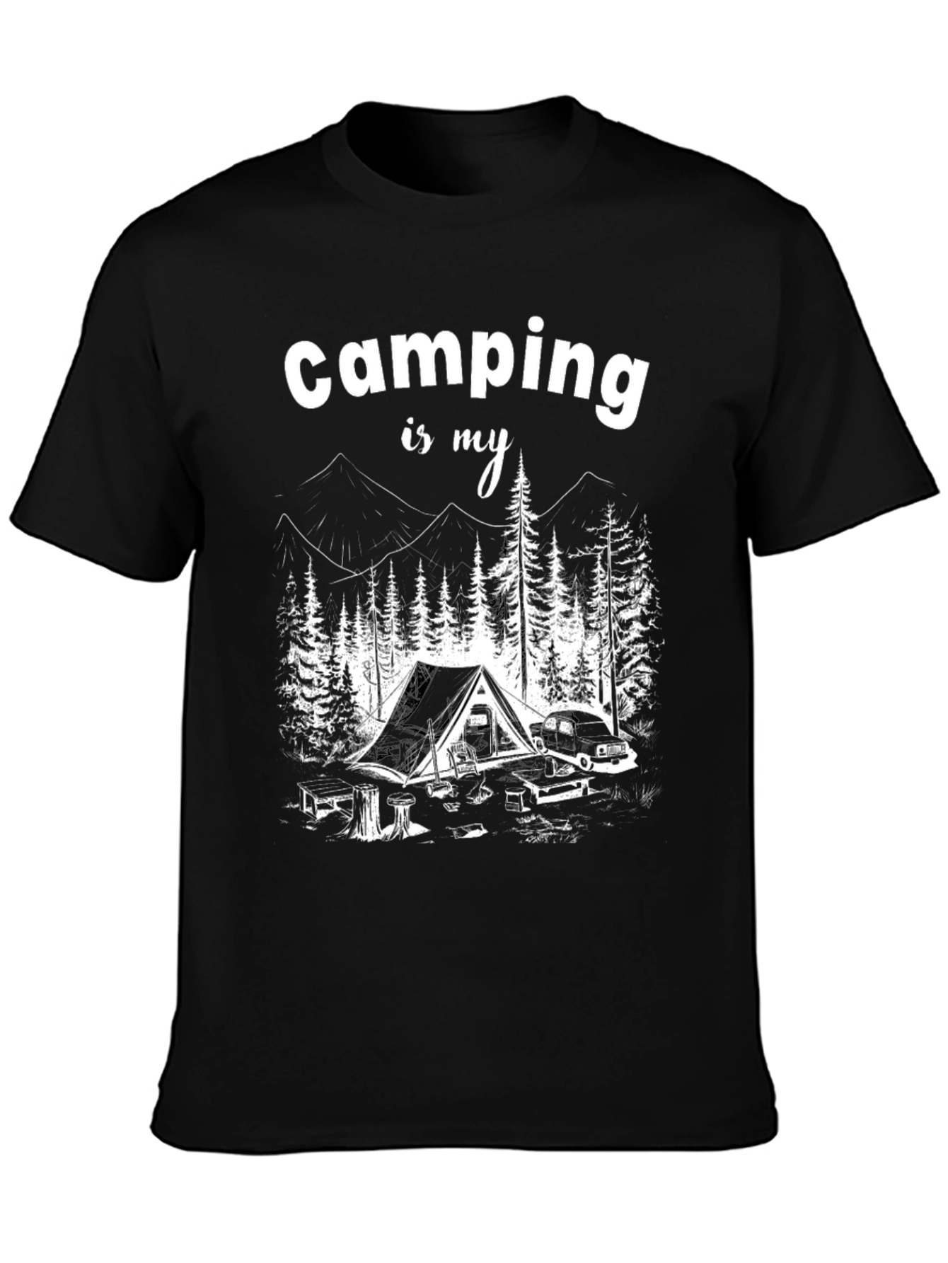 Camping is My Life T-Shirt