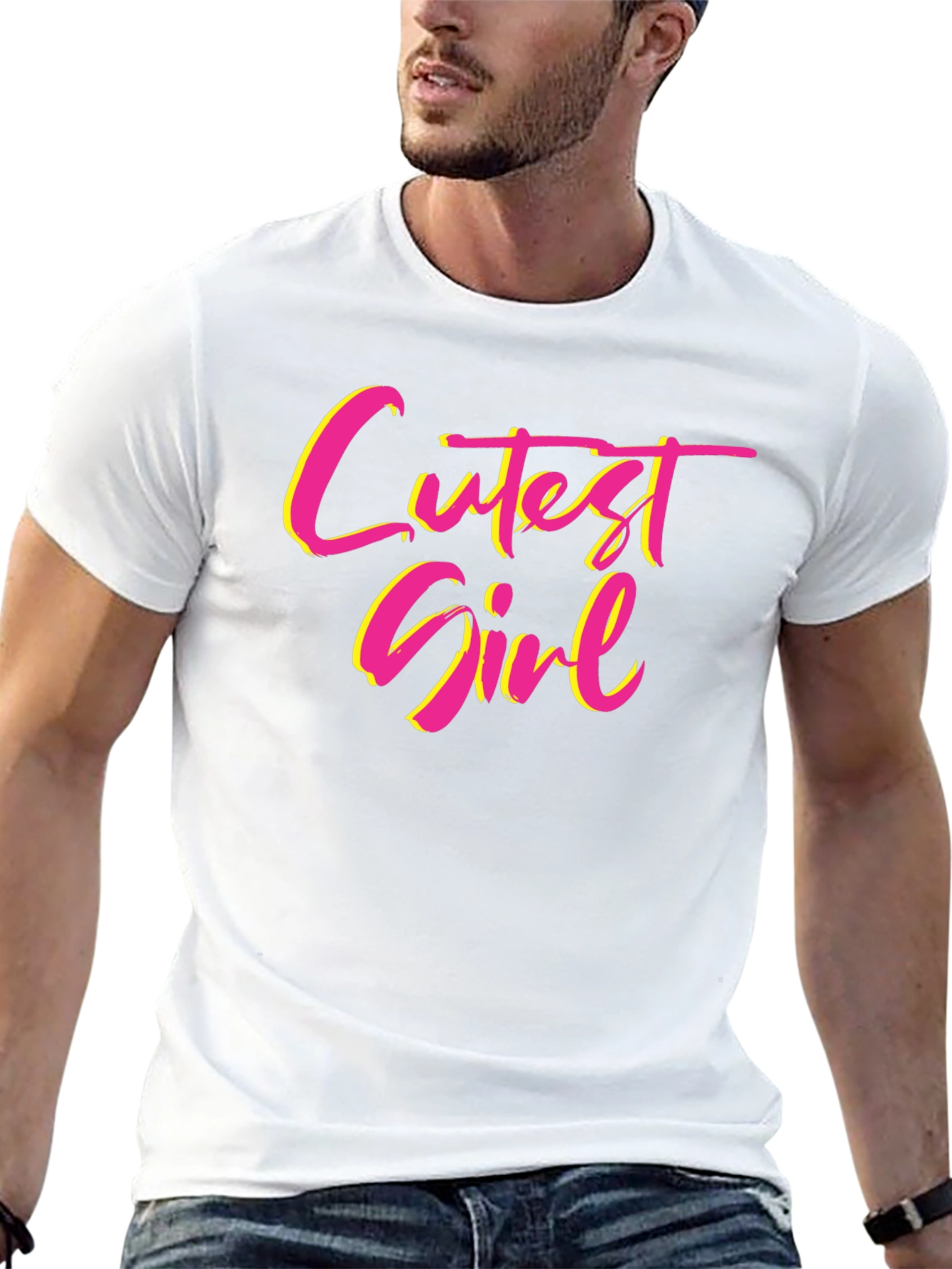Cutest Girl Graphic T-Shirt - Fun & Stylish Tee