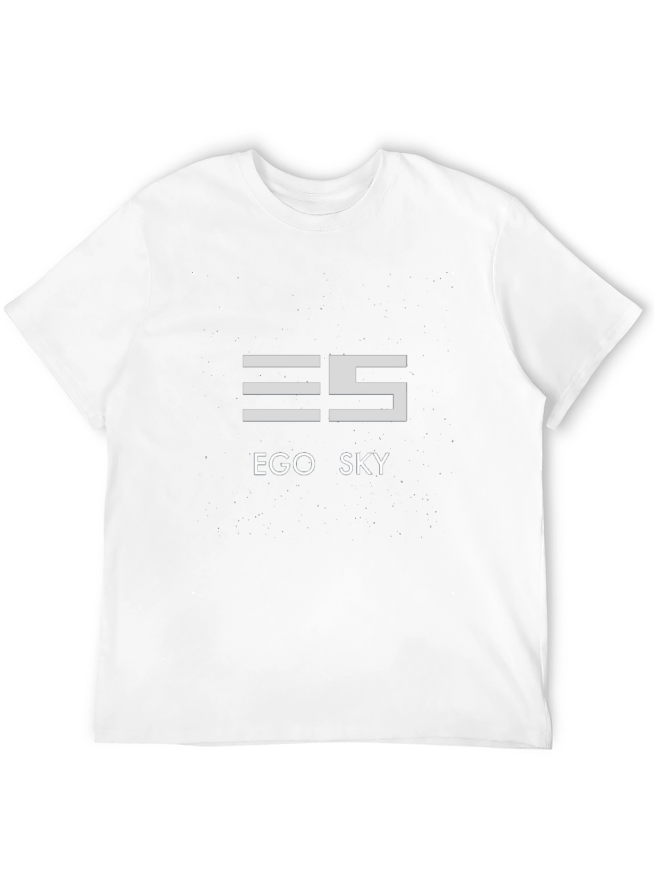 Ego Sky Black Graphic Tee - Modern Style