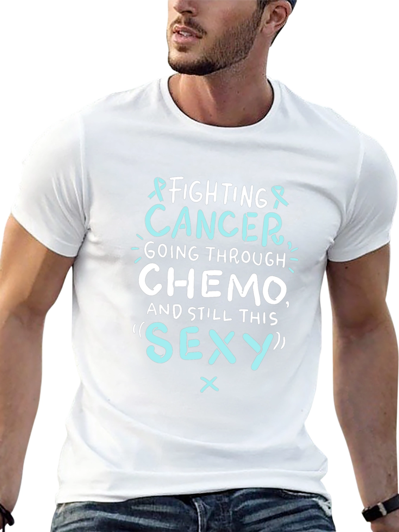 Fighting Cancer Chemo Sexy T-Shirt