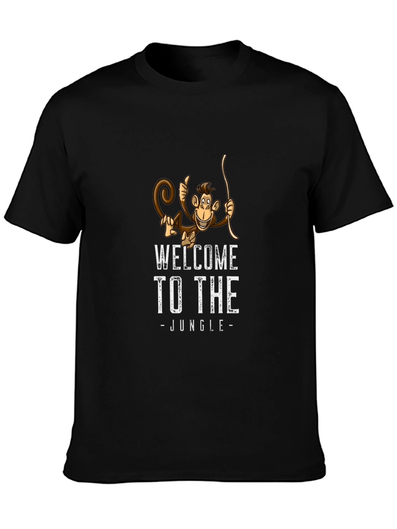 Welcome to the Jungle Monkey Graphic T-Shirt