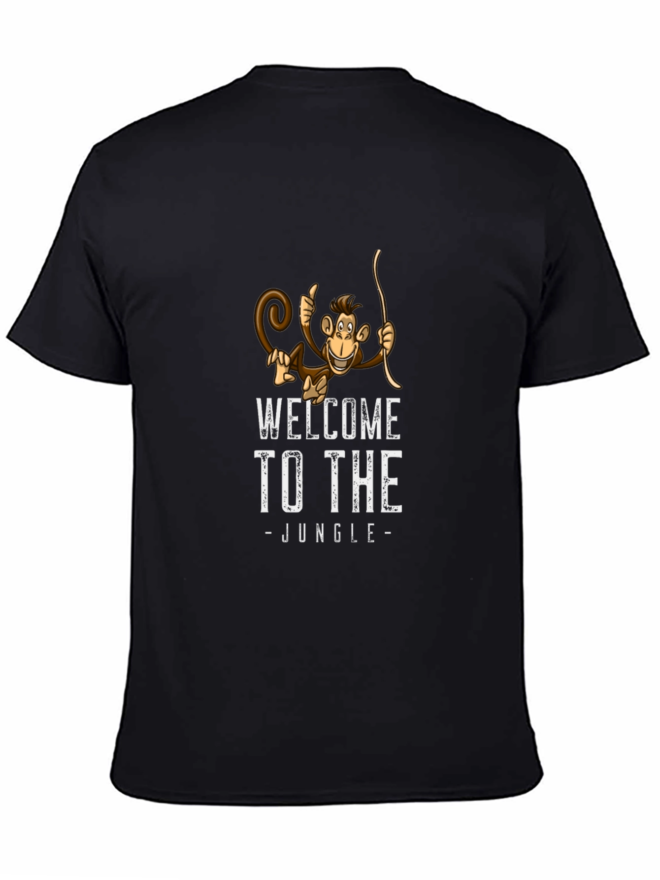 Welcome to the Jungle Monkey Graphic T-Shirt