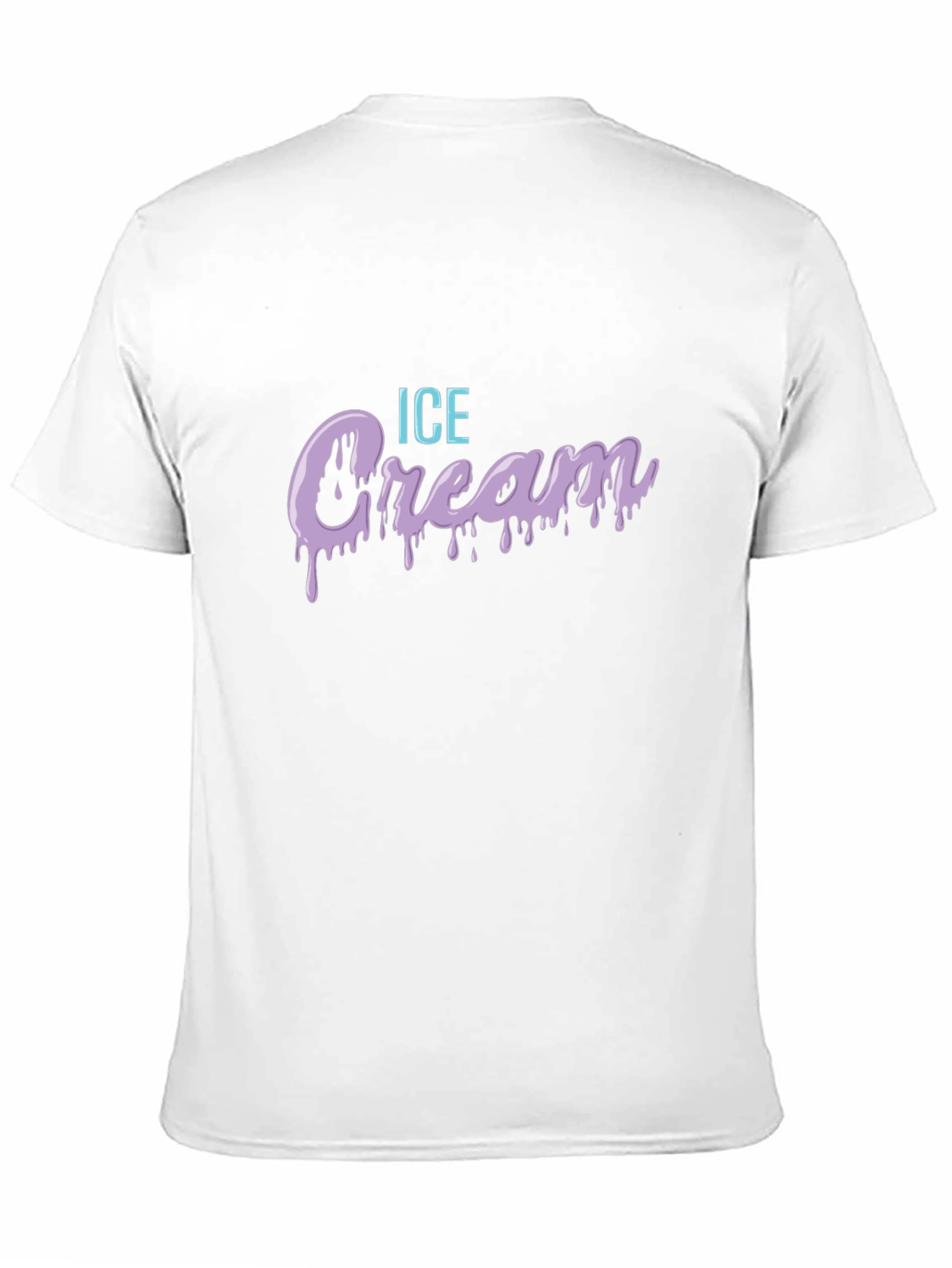 Ice Cream Drip Graphic Tee - Cool Casual Style