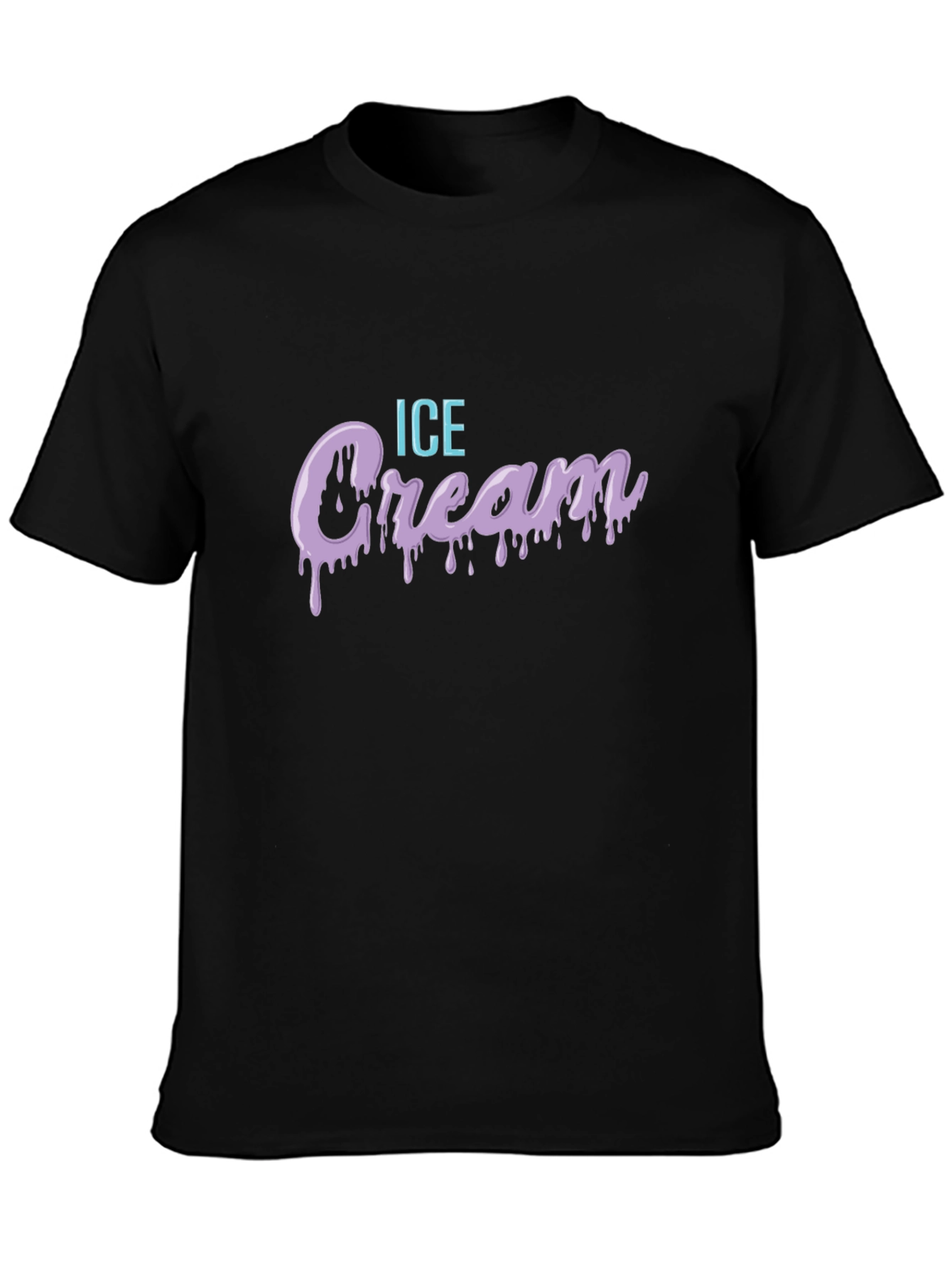 Ice Cream Drip Graphic Tee - Cool Casual Style
