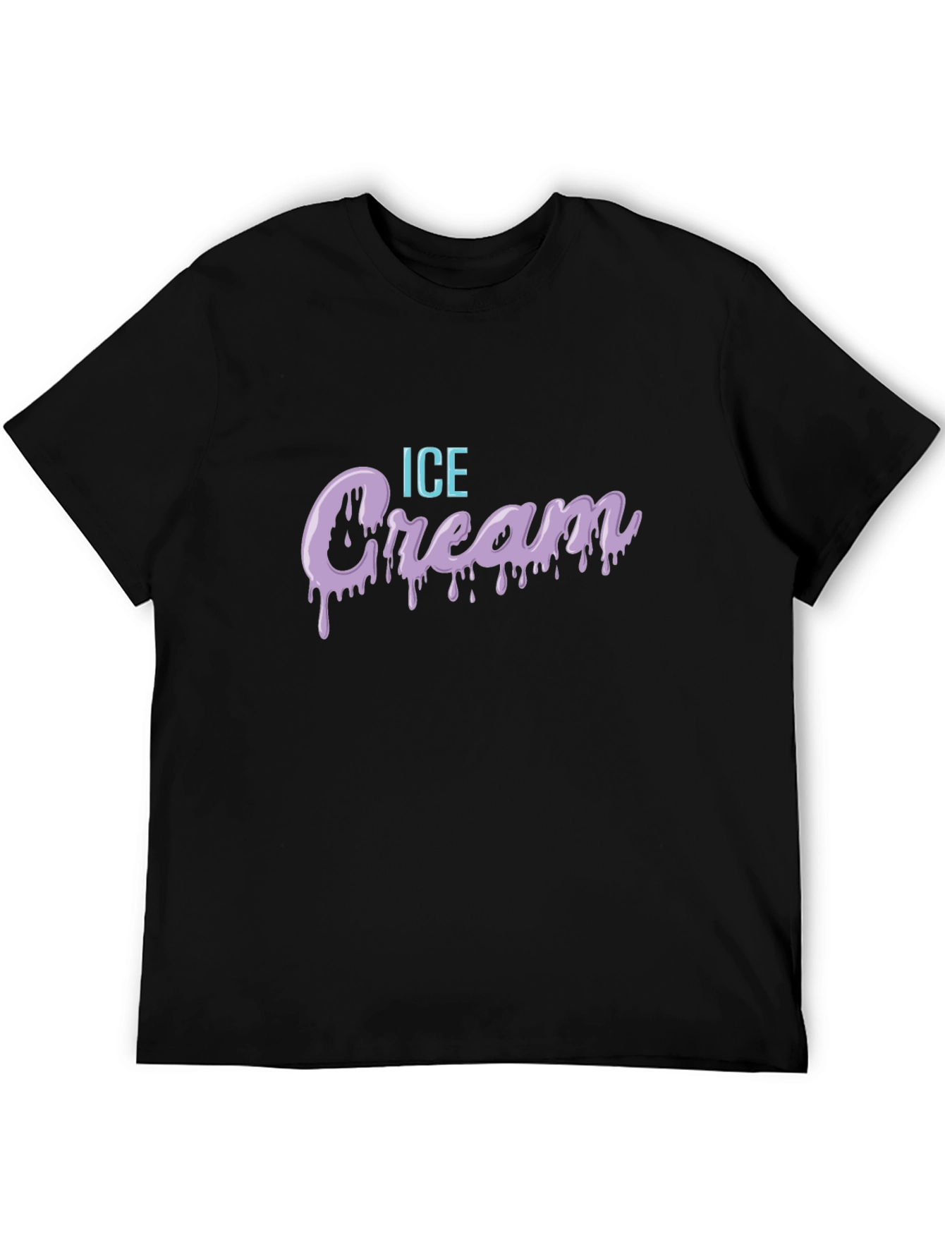 Ice Cream Drip Graphic Tee - Cool Casual Style