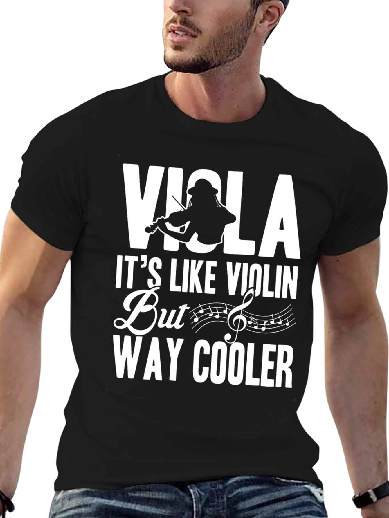 Viola - Way Cooler T-Shirt Musician Tee