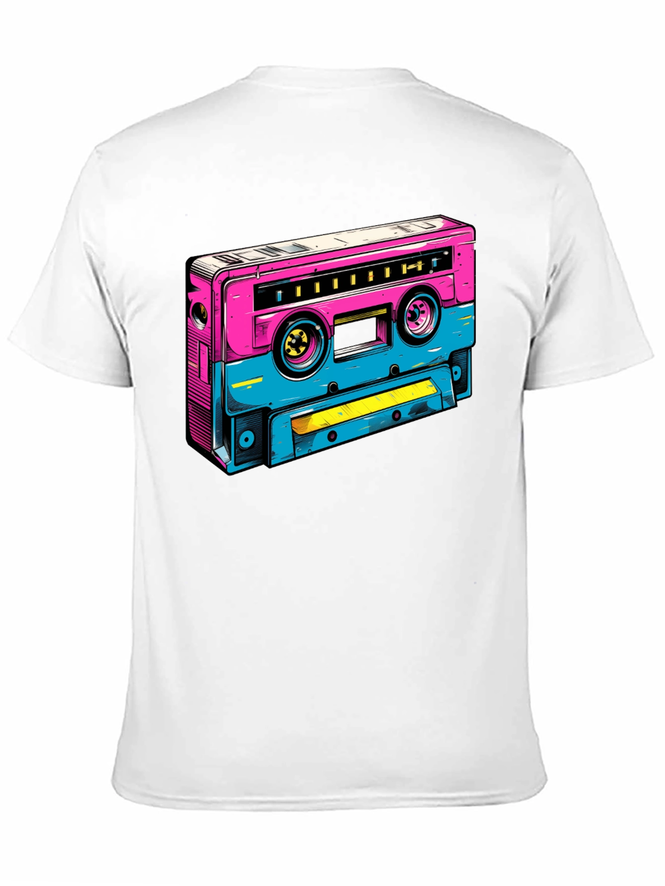 Retro Cassette Tape Graphic T-Shirt
