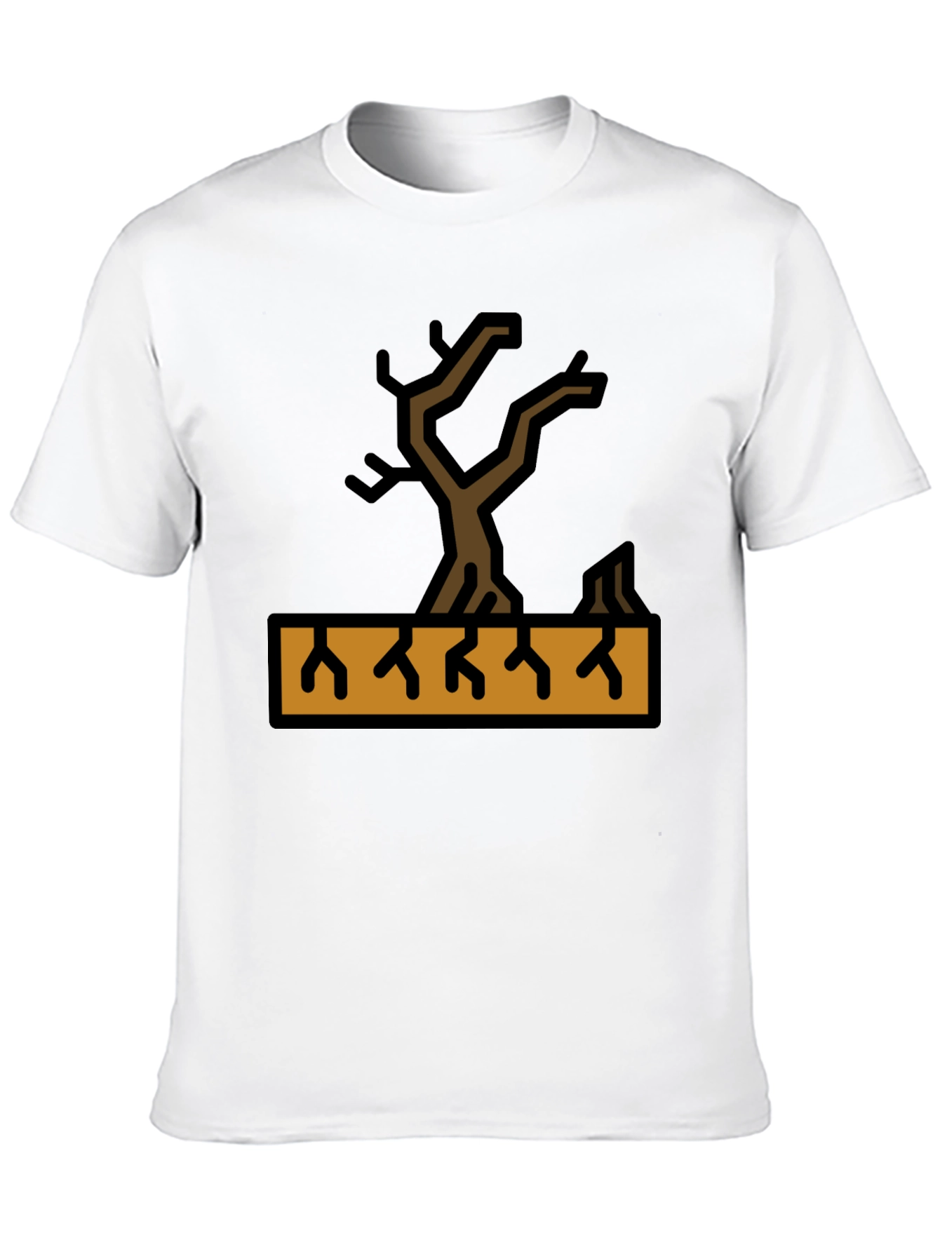 Arid Land T-Shirt - Dry Tree Graphic Tee