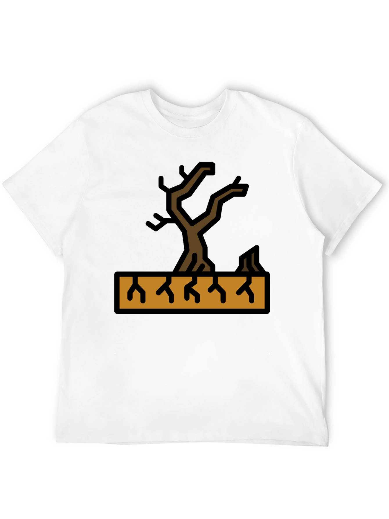 Arid Land T-Shirt - Dry Tree Graphic Tee