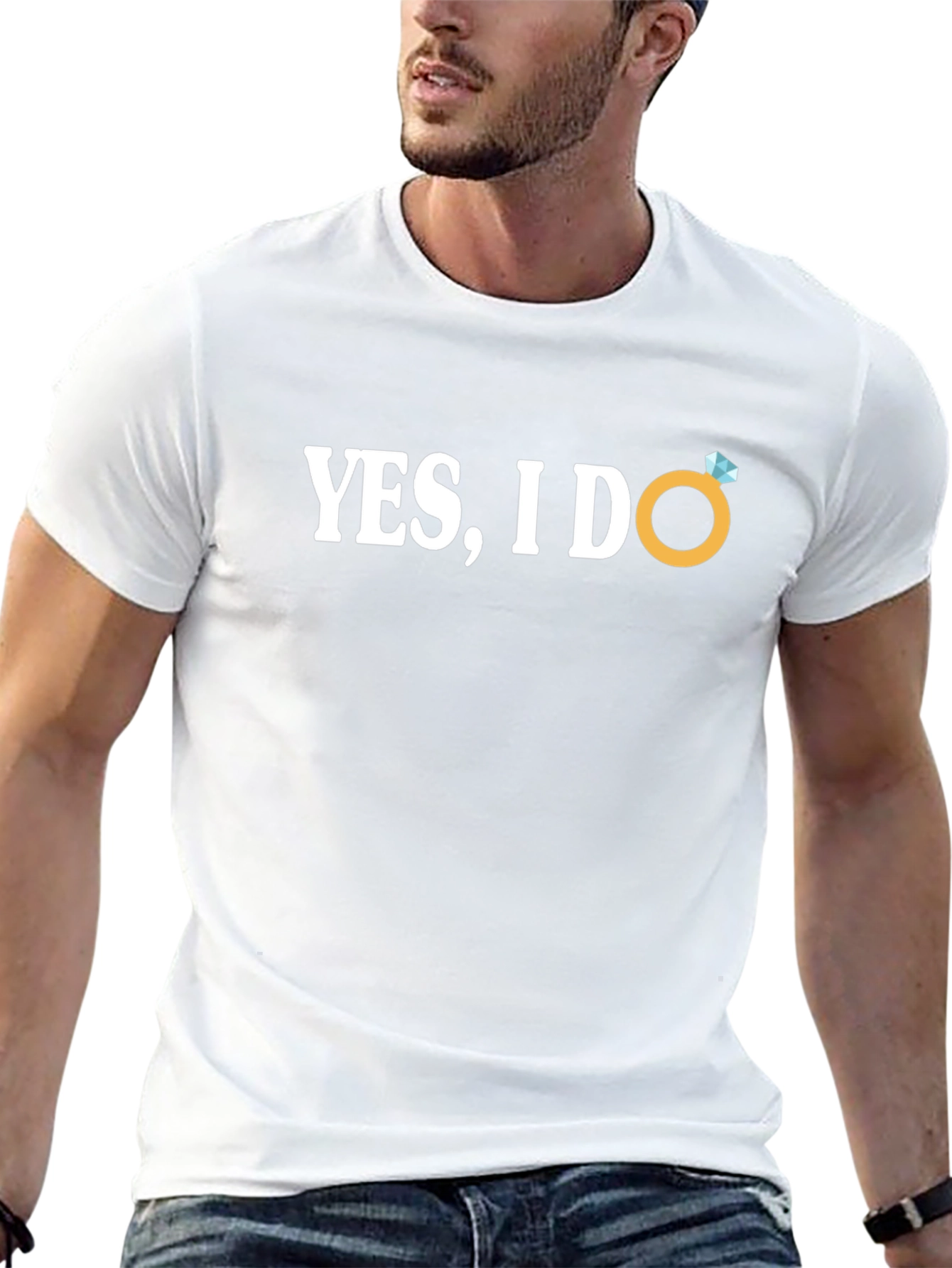 Yes I Do Ring Graphic Tee