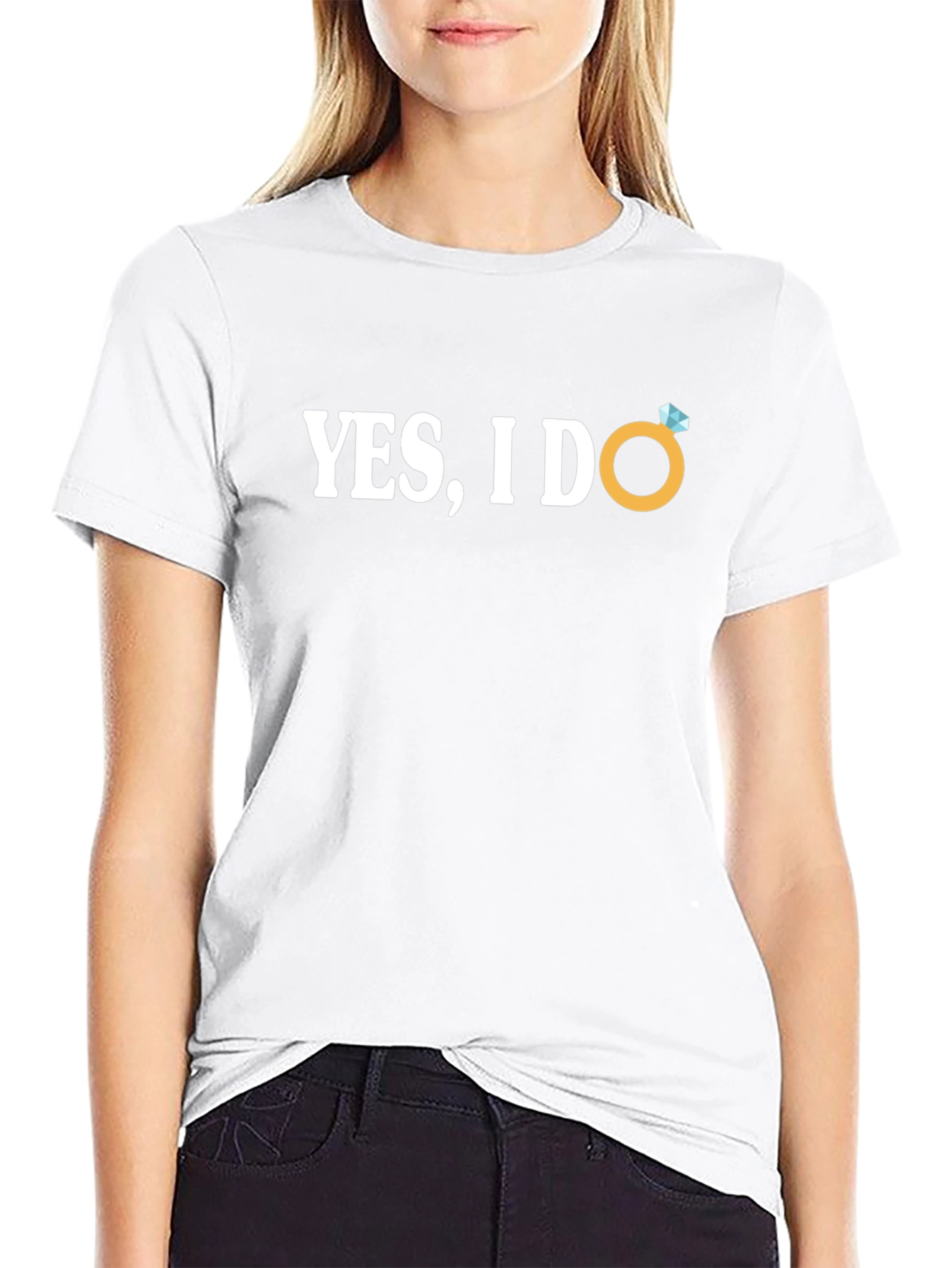 Yes I Do Ring Graphic Tee