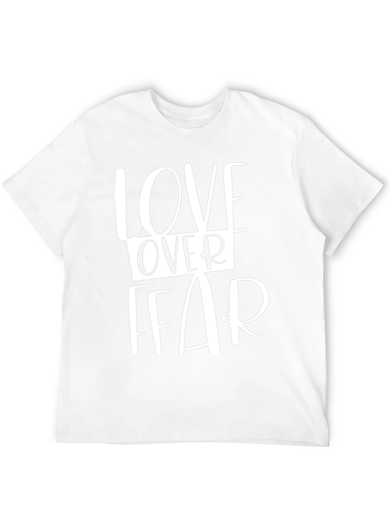 Love Over Fear Graphic T-Shirt