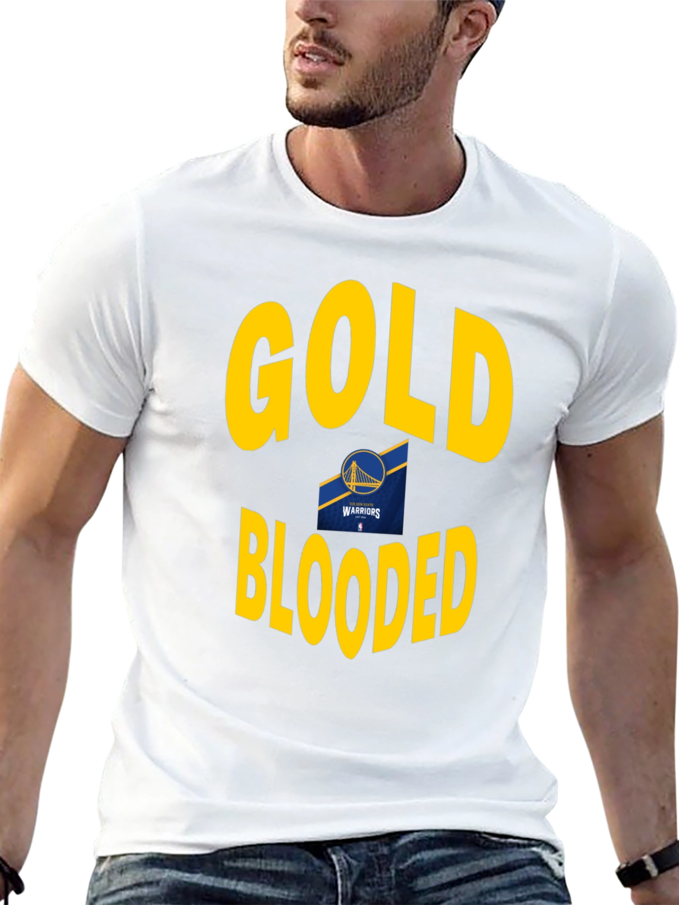 Golden State Warriors Gold Blooded T-Shirt