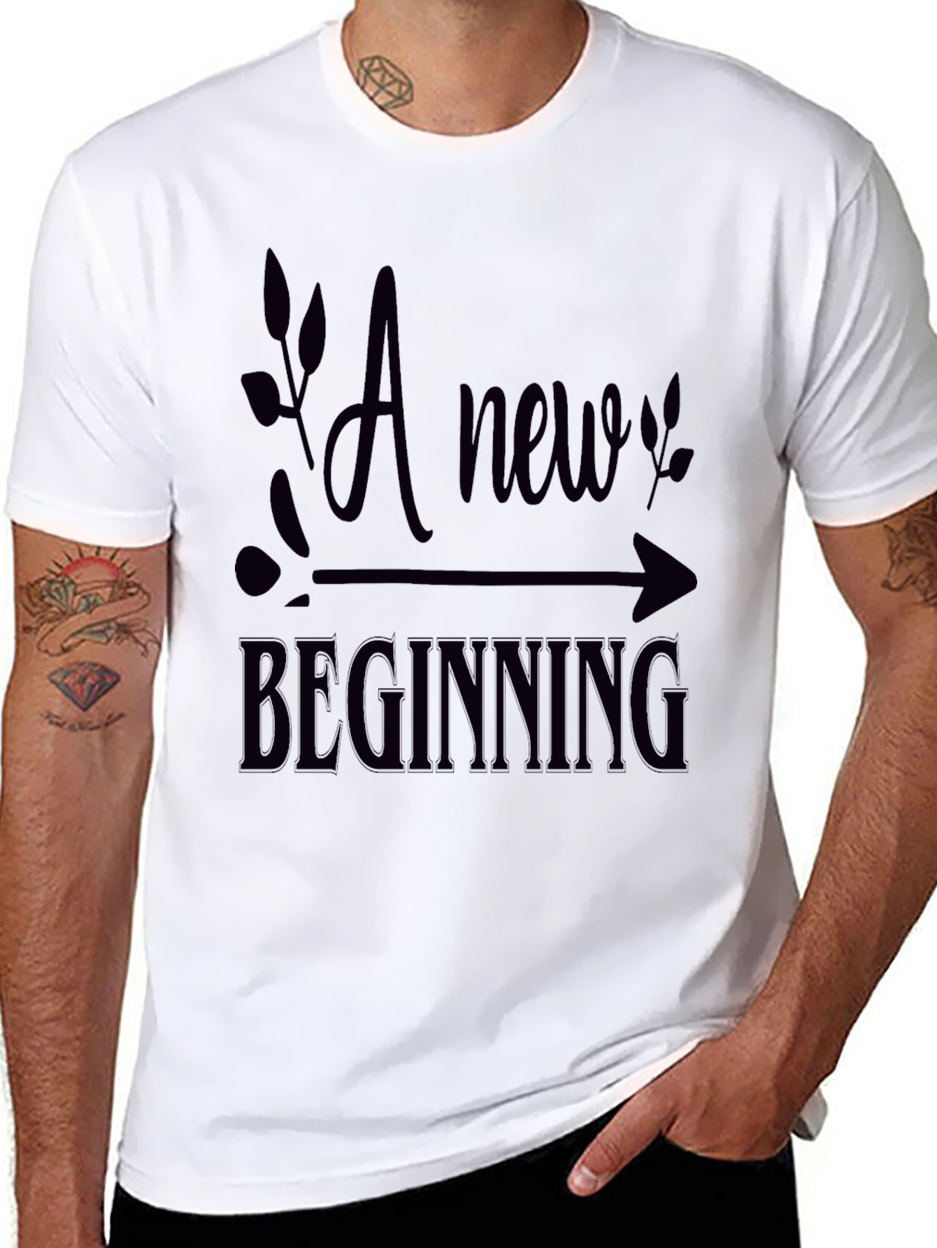 New Beginning Graphic Tee - Unisex Soft Cotton T-Shirt