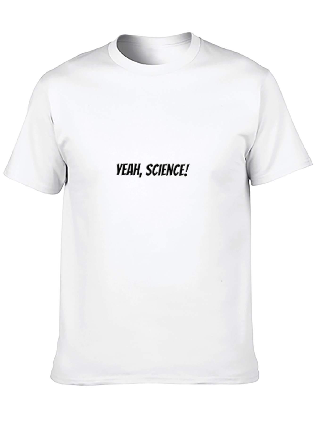 Yeah Science! Black Graphic T-Shirt