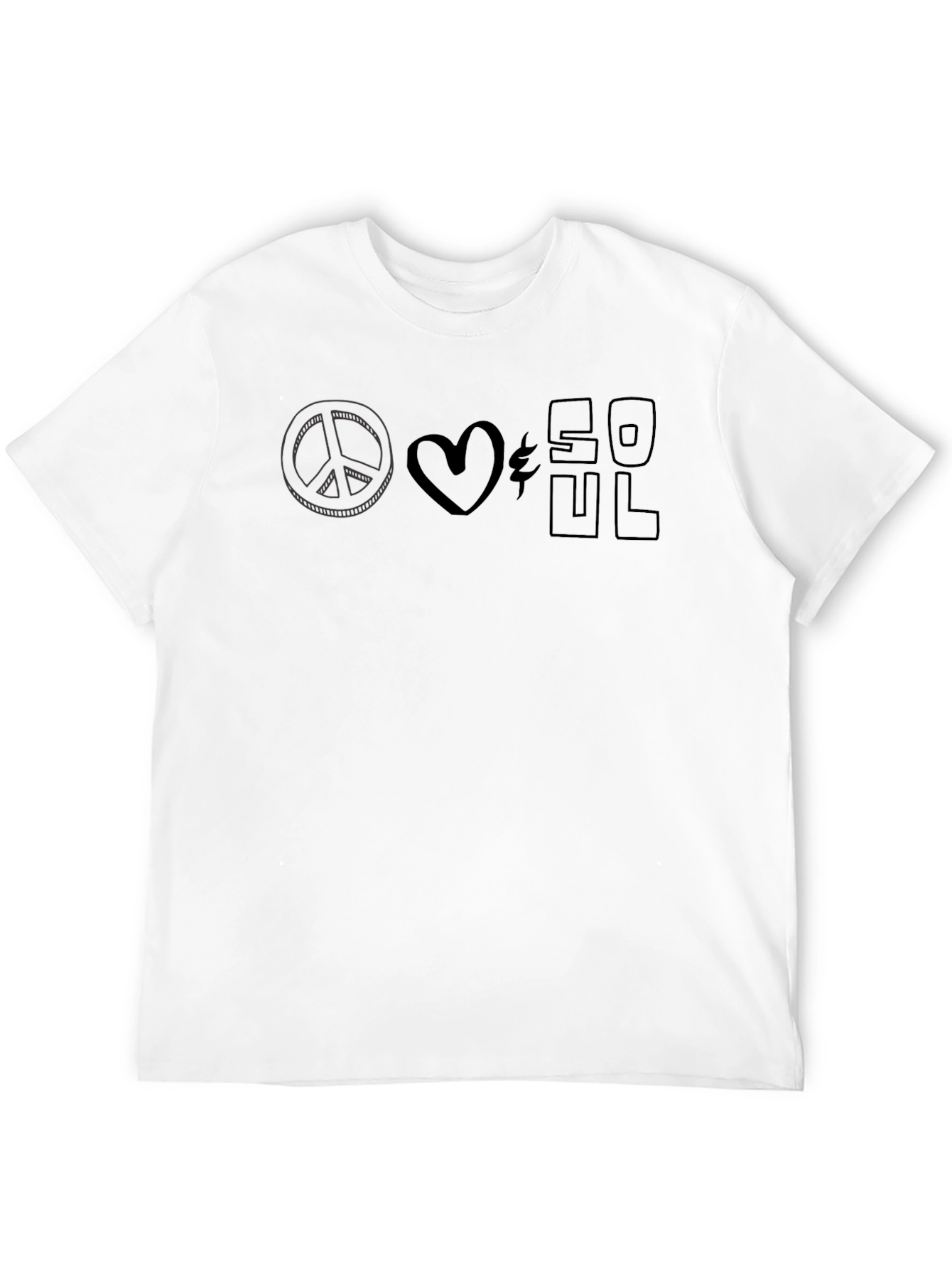 Peace Love Soul Graphic T-Shirt