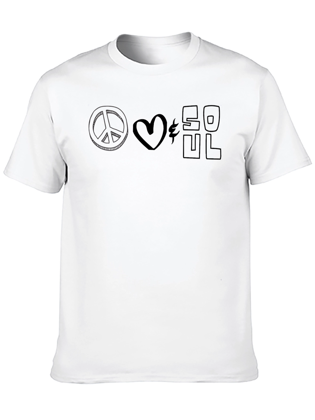 Peace Love Soul Graphic T-Shirt