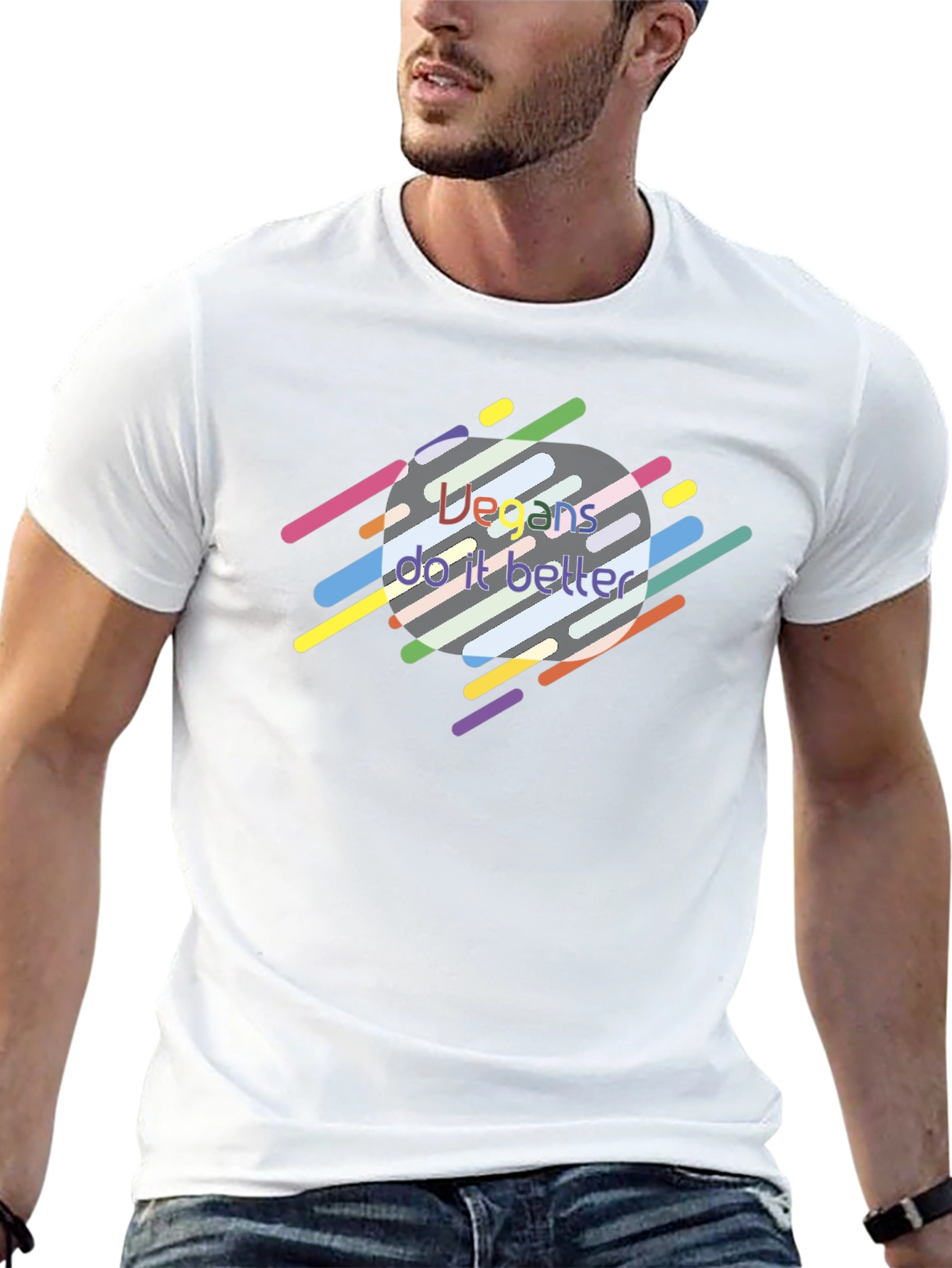 Vegans Do It Better Black Graphic Tee