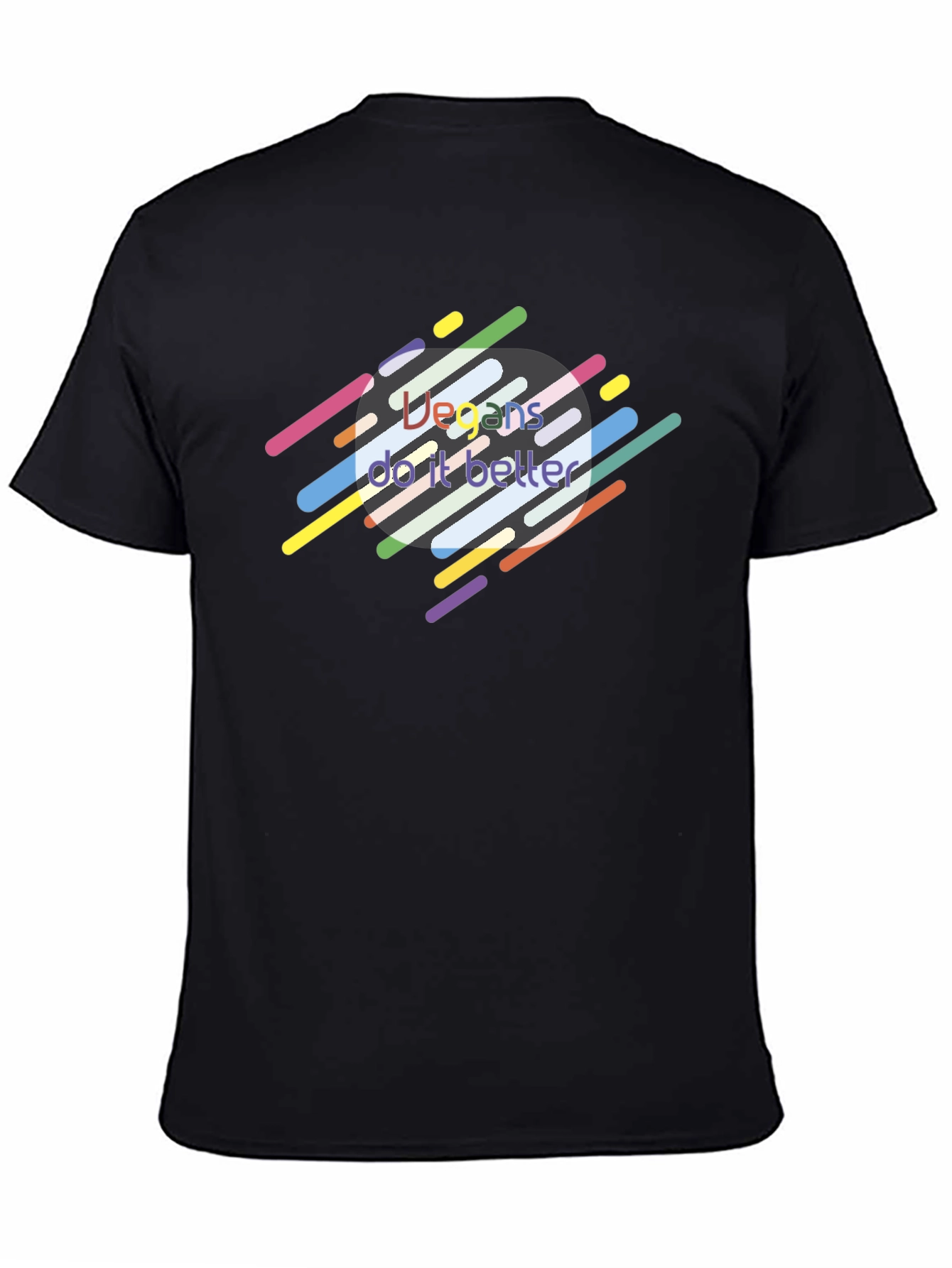 Vegans Do It Better Black Graphic Tee