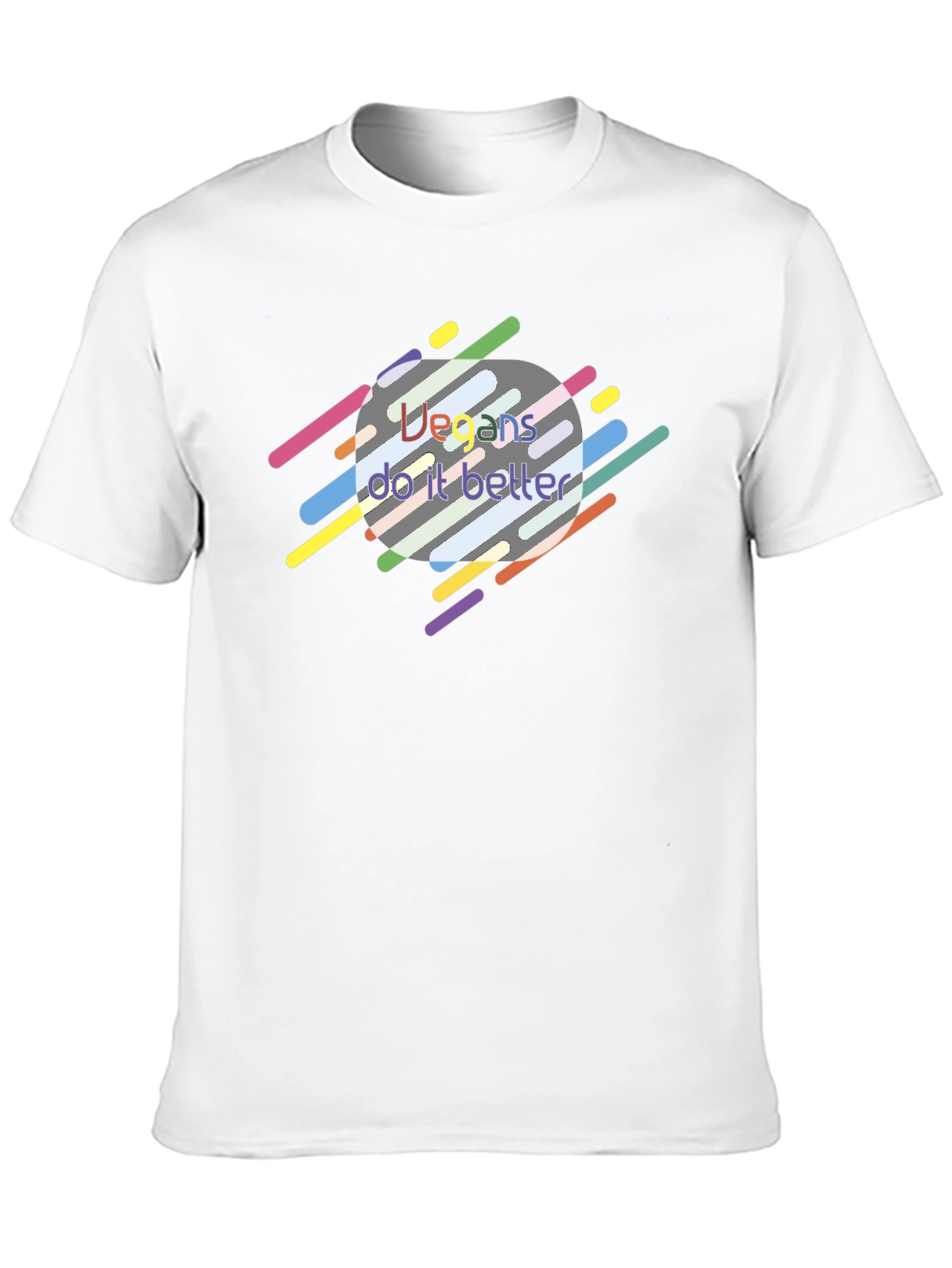 Vegans Do It Better Black Graphic Tee