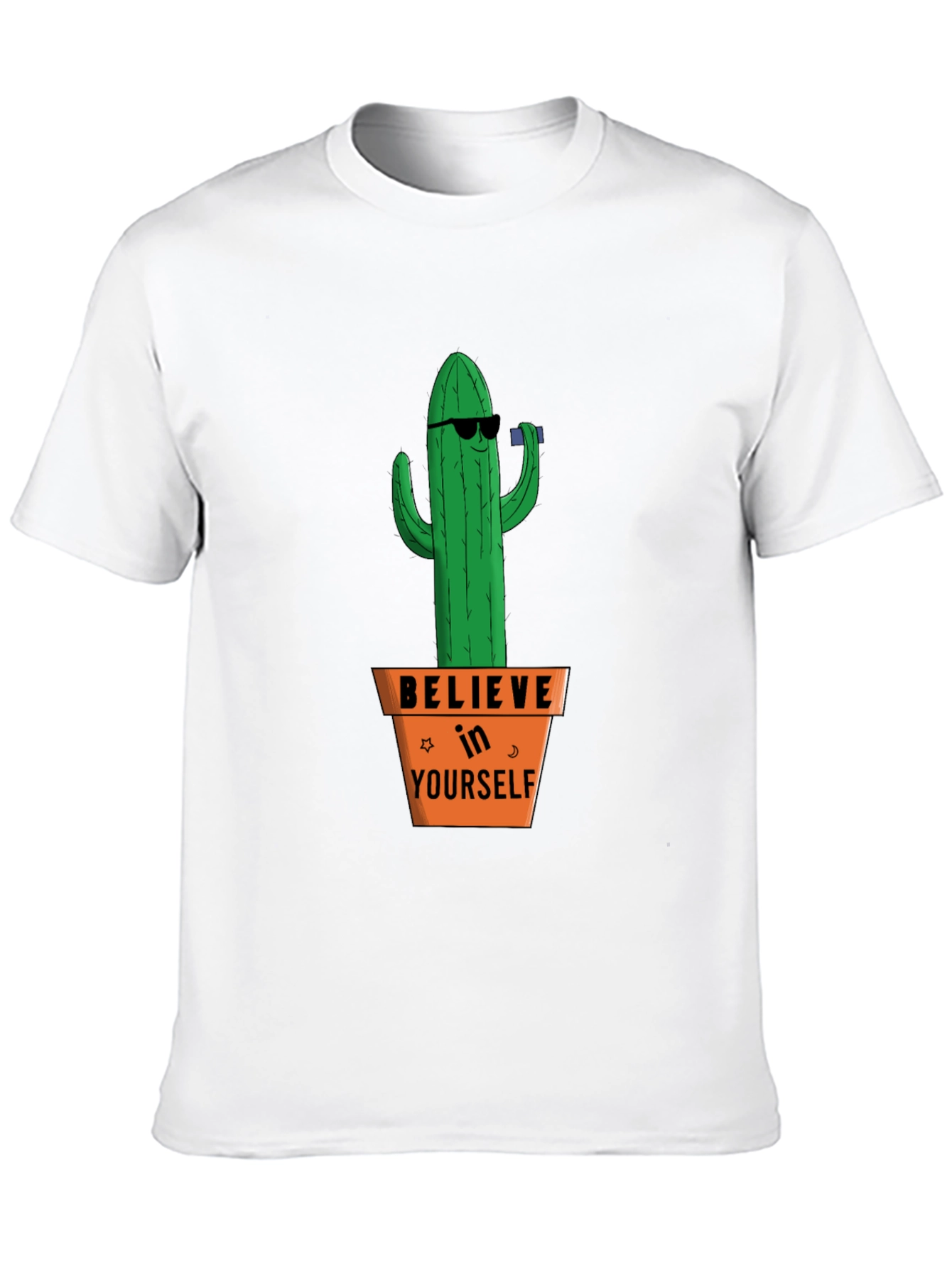 Believe in Yourself Cactus T-Shirt