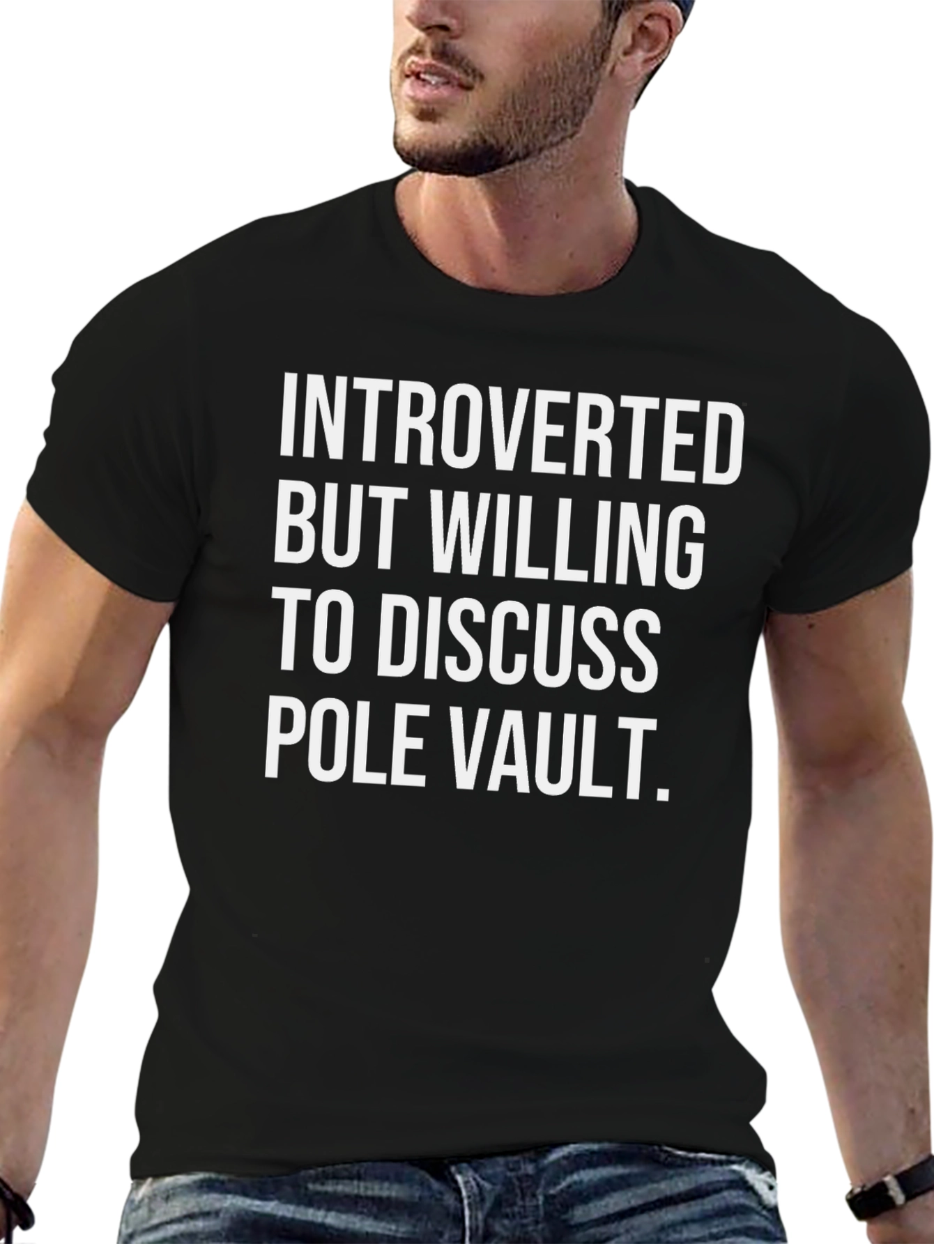 Introverted Pole Vault T-Shirt