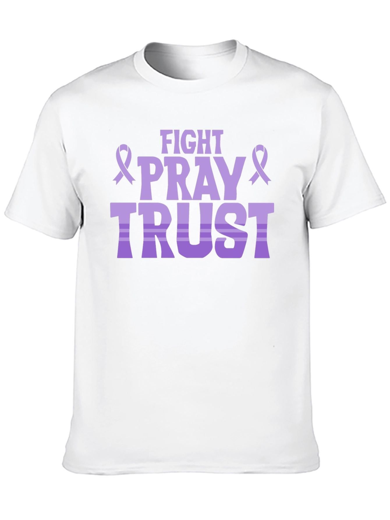 Fight Pray Trust T-Shirt: Faith & Strength