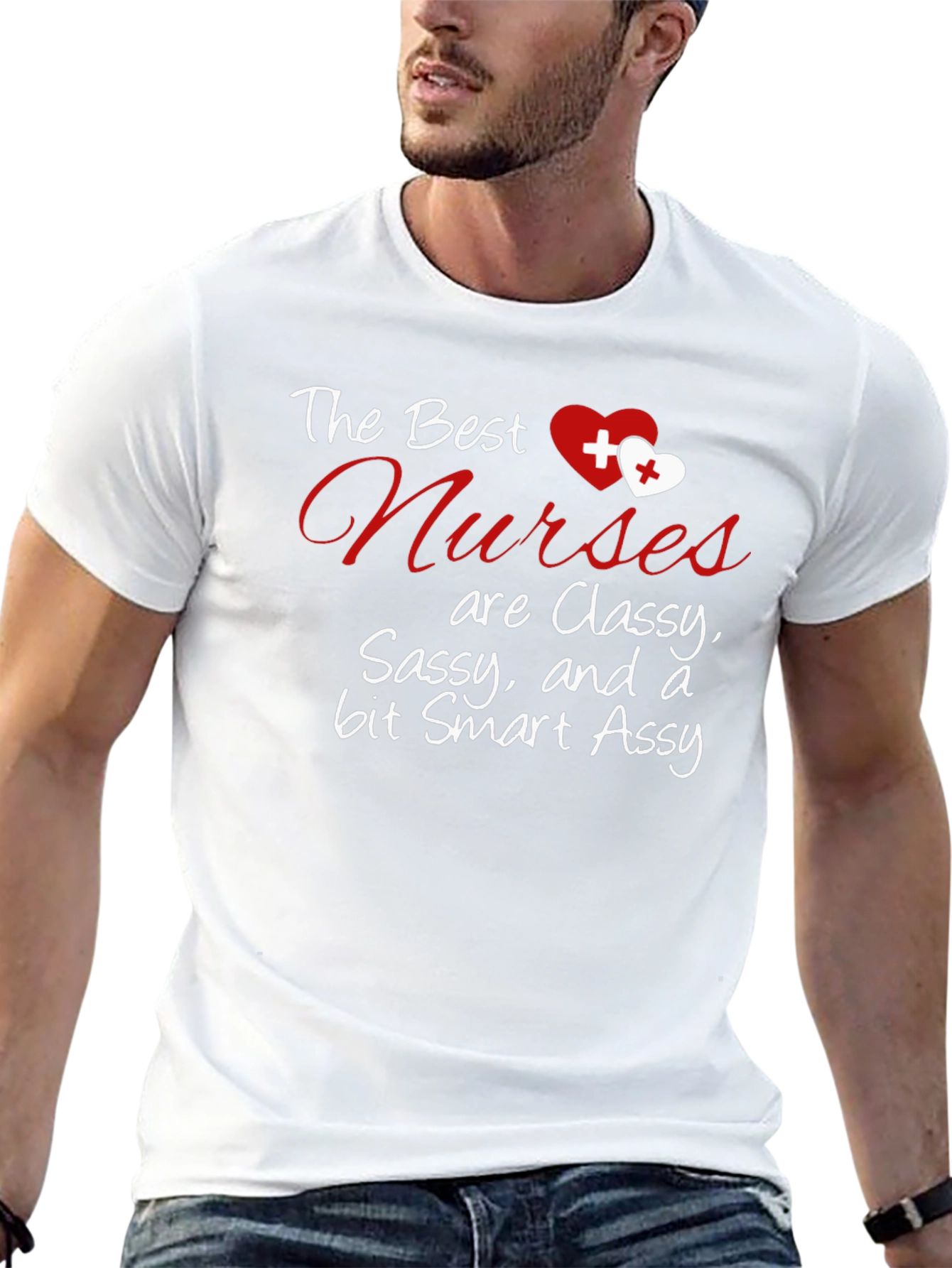 Classy Nurse Graphic Tee - Sassy Smart & Funny!