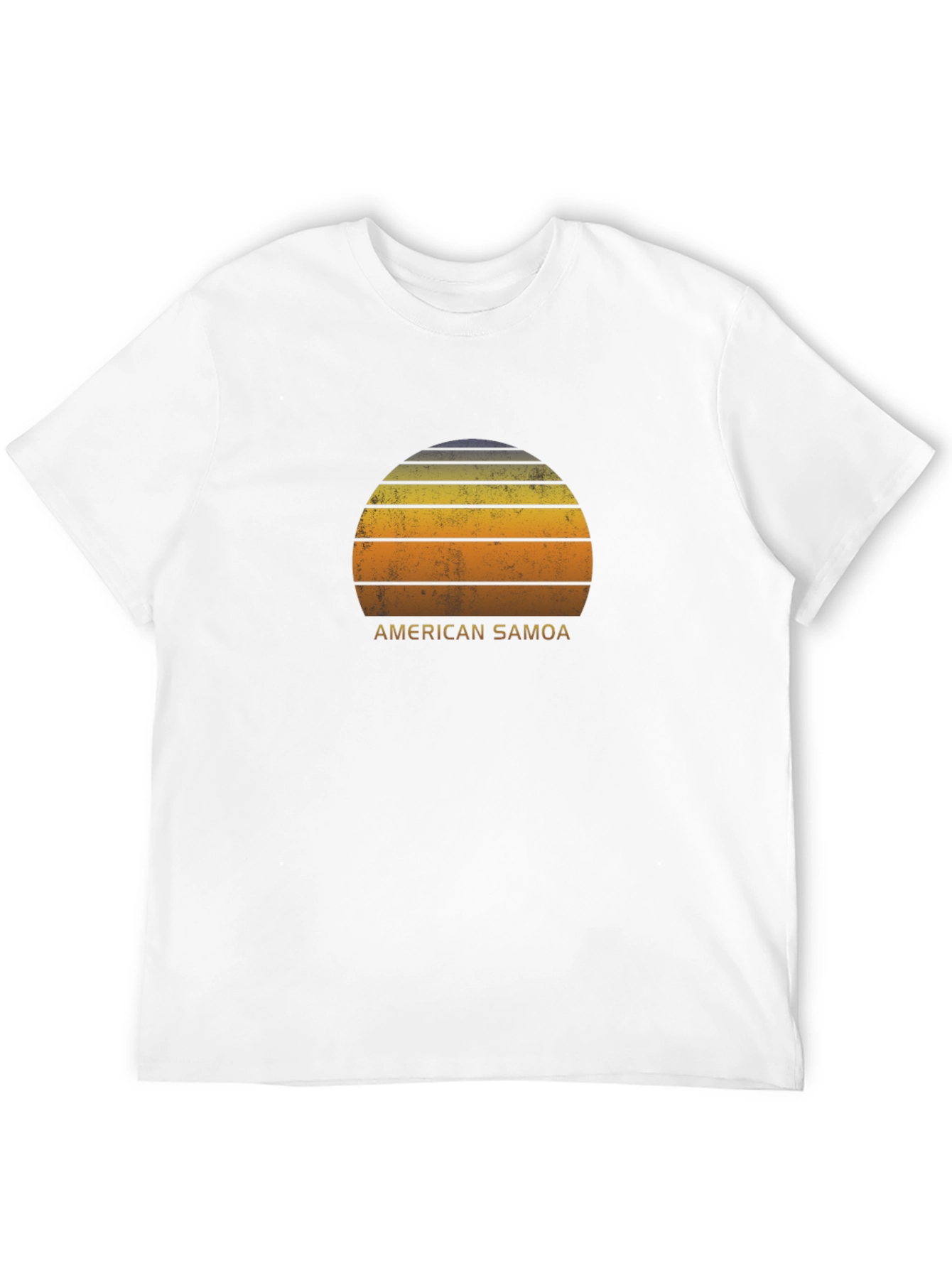 American Samoa Sunset Graphic T-Shirt
