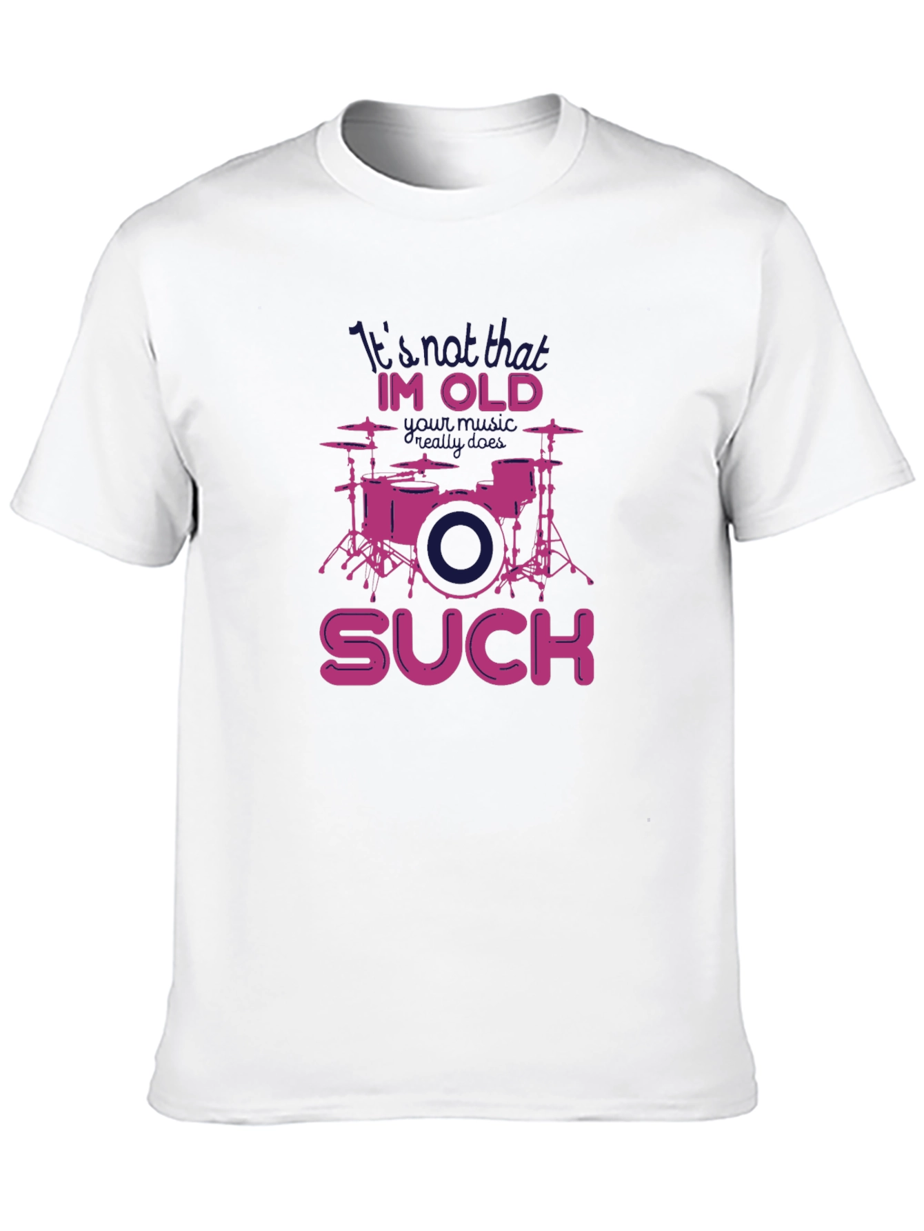 Funny Drummer Old Age T-Shirt