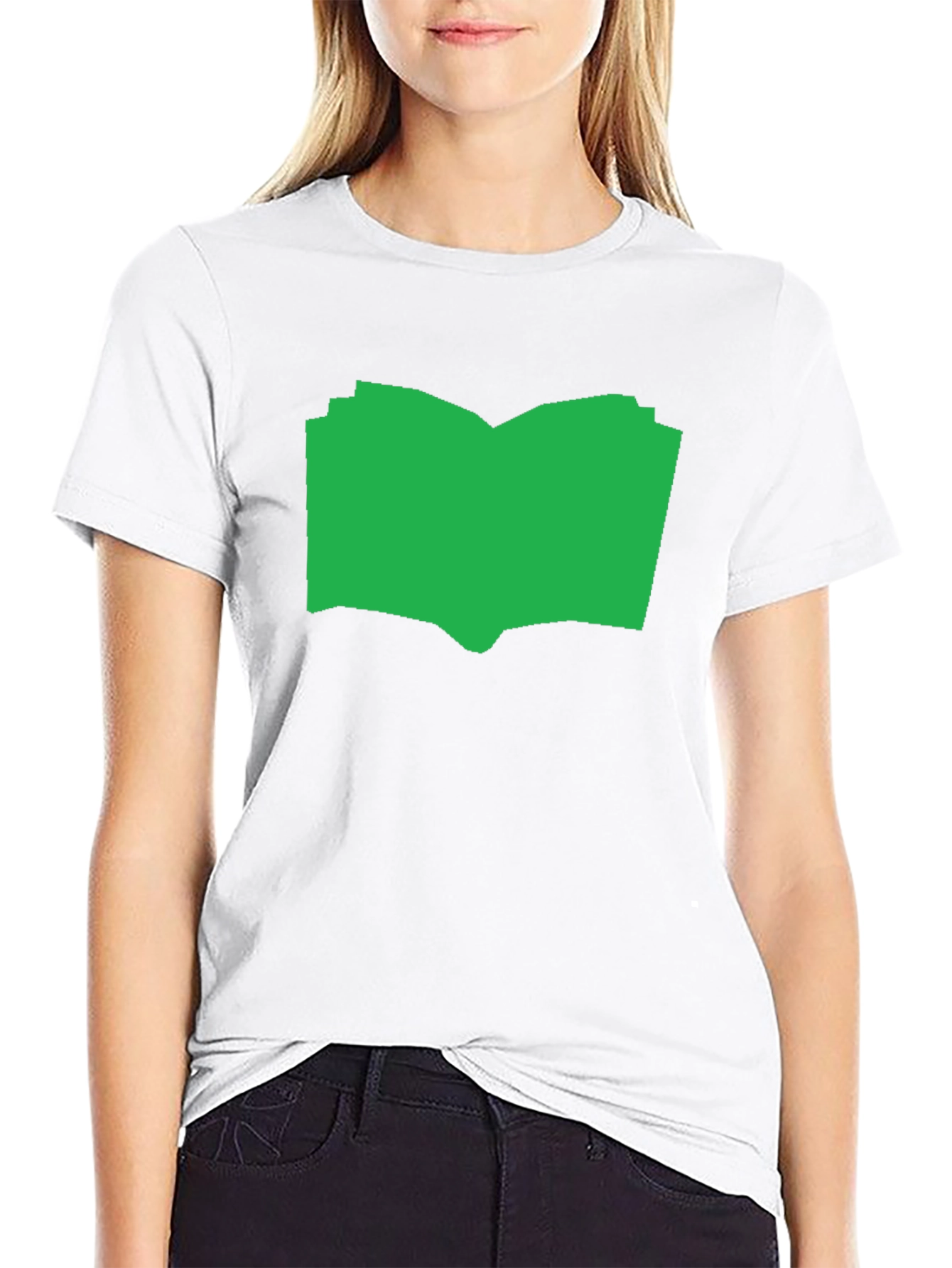 Open Book Graphic Tee - Black Cotton T-Shirt