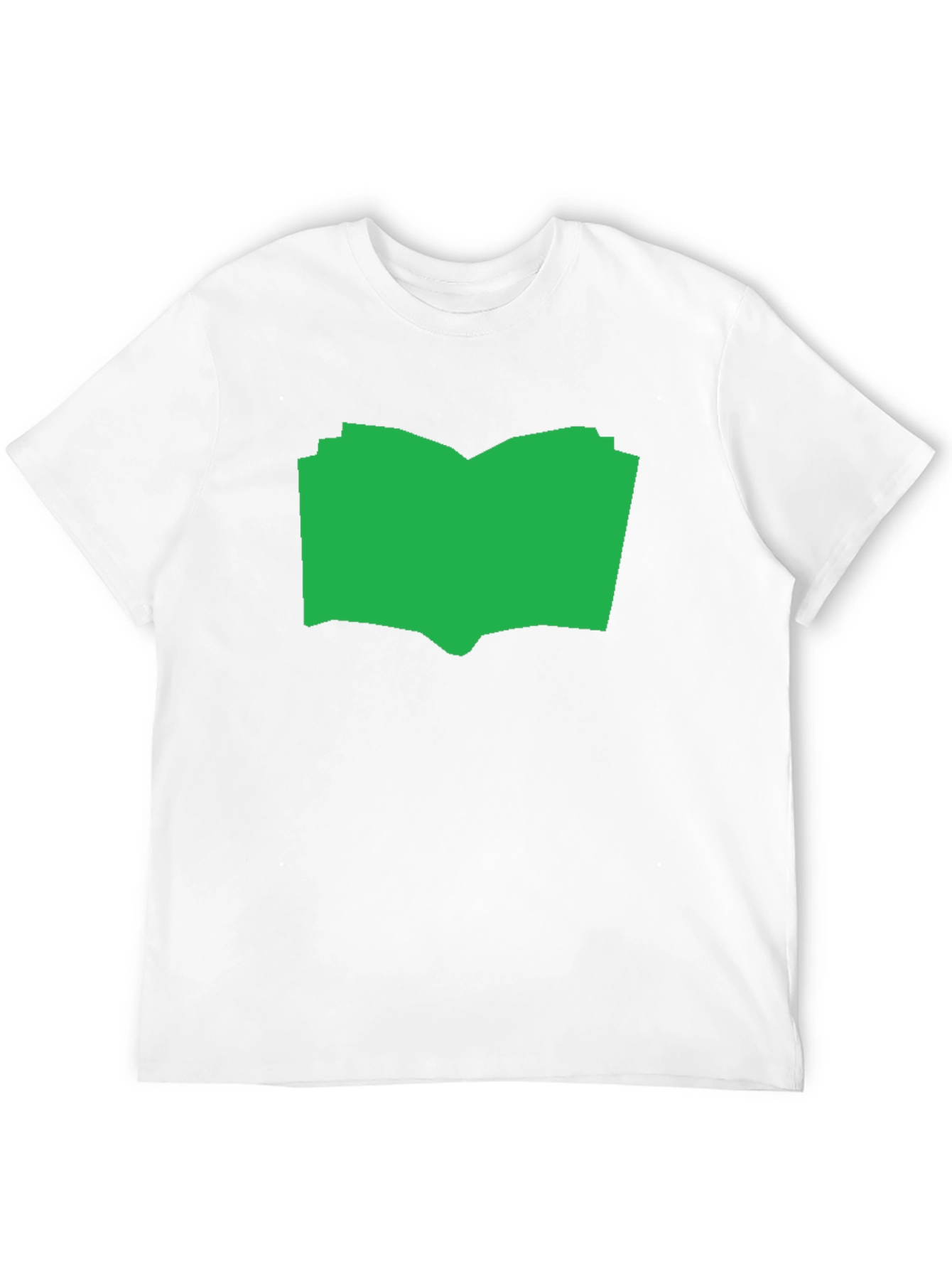 Open Book Graphic Tee - Black Cotton T-Shirt