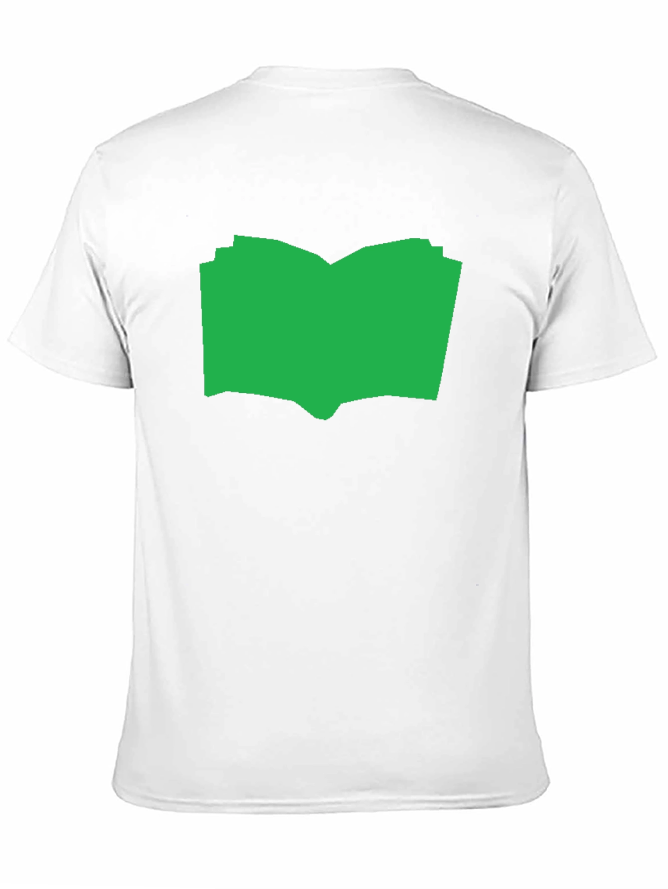Open Book Graphic Tee - Black Cotton T-Shirt