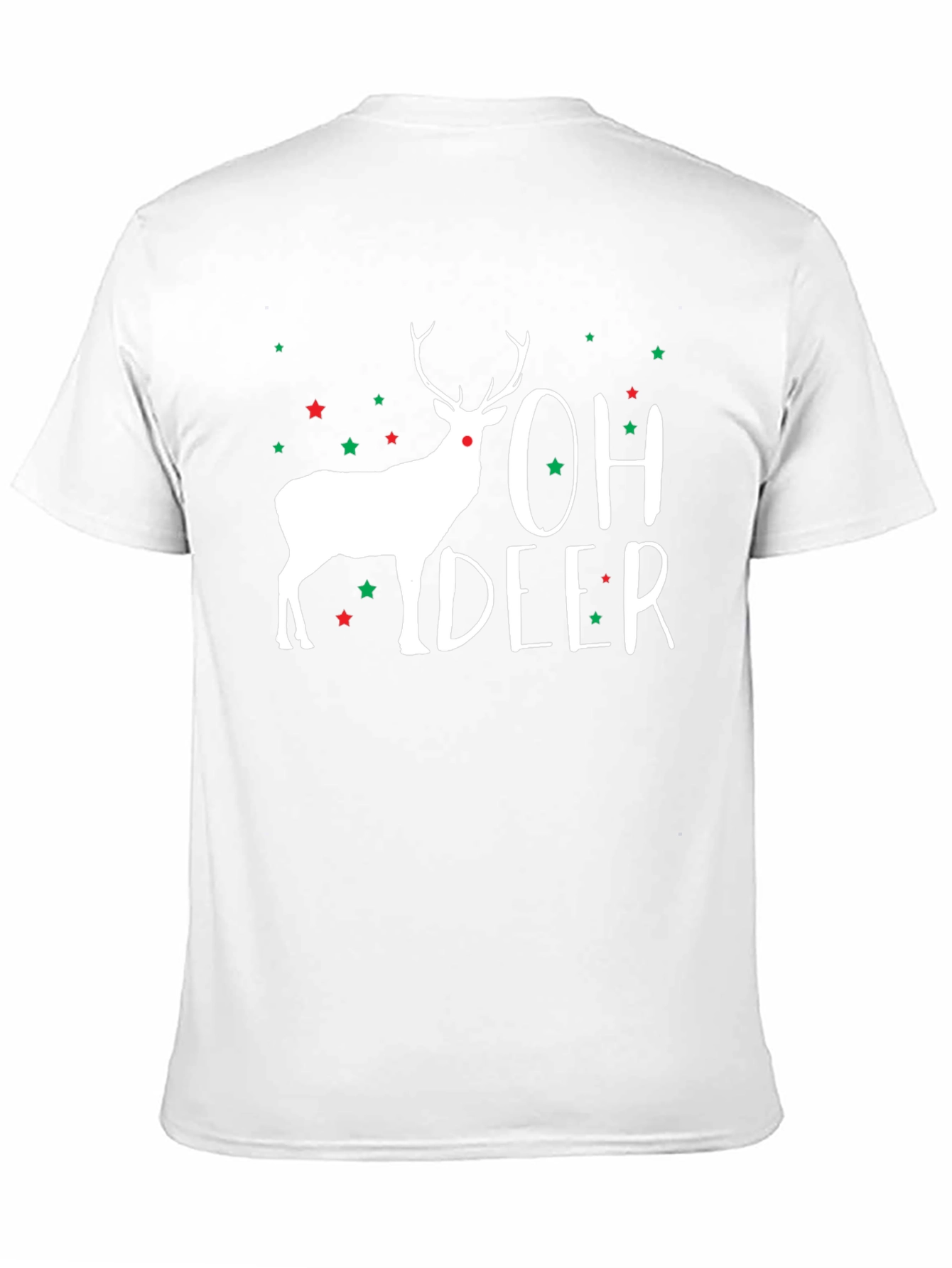 Oh Deer! Christmas Holiday Graphic T-Shirt